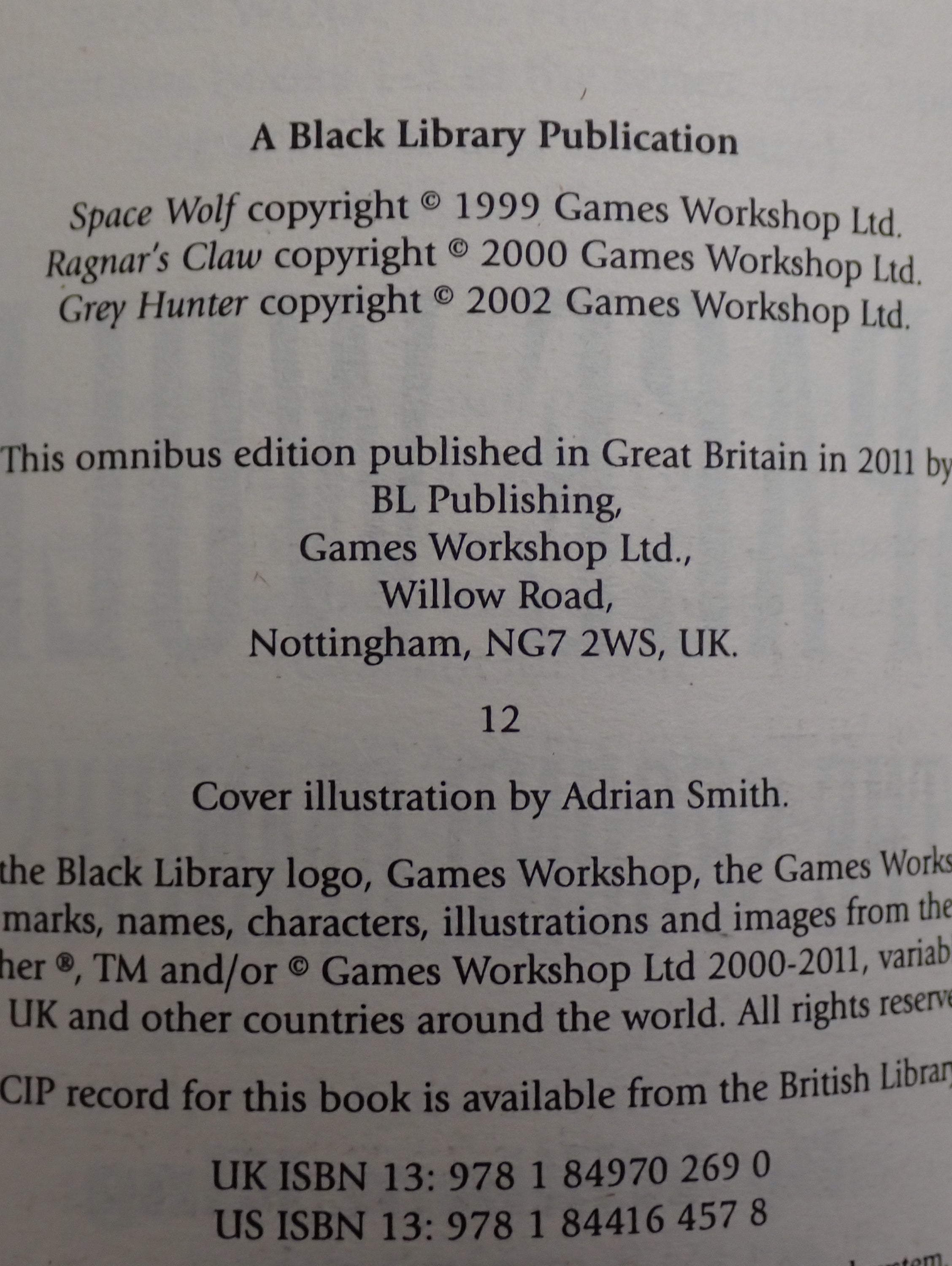 Warhammer - The Space Wolf Omnibus (TPB)
