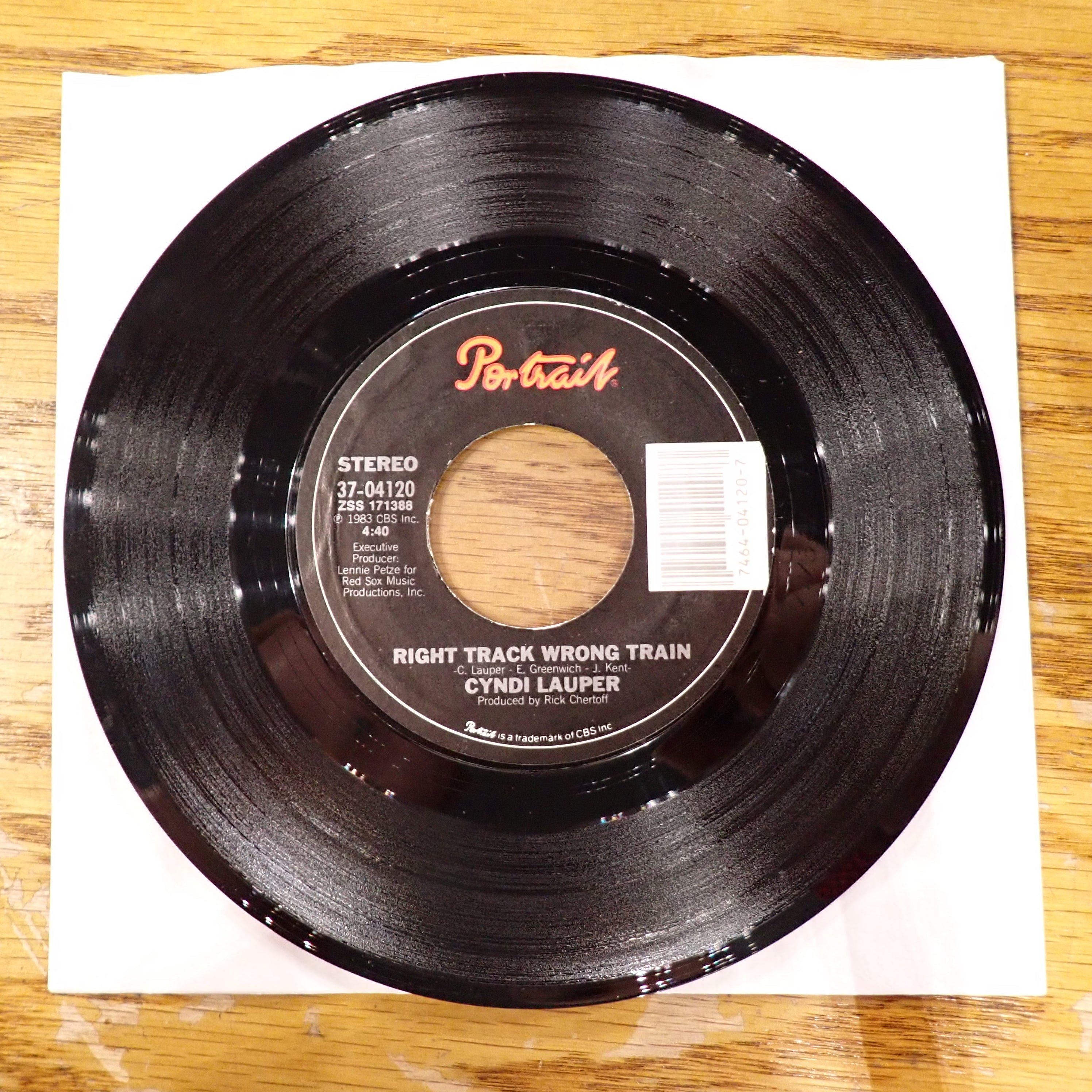 Cyndi Lauper - Girls Just Wanna Have Fun/Right Track Wrong Train