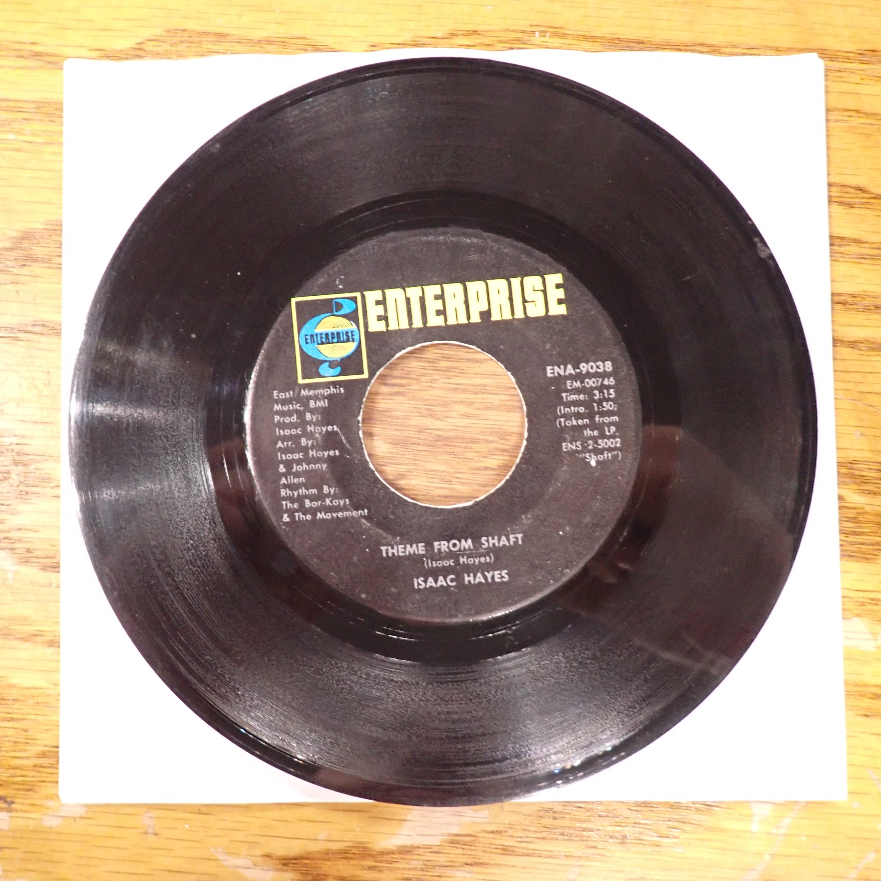Isaac Hayes - Theme From Shaft/Cafe Regio's