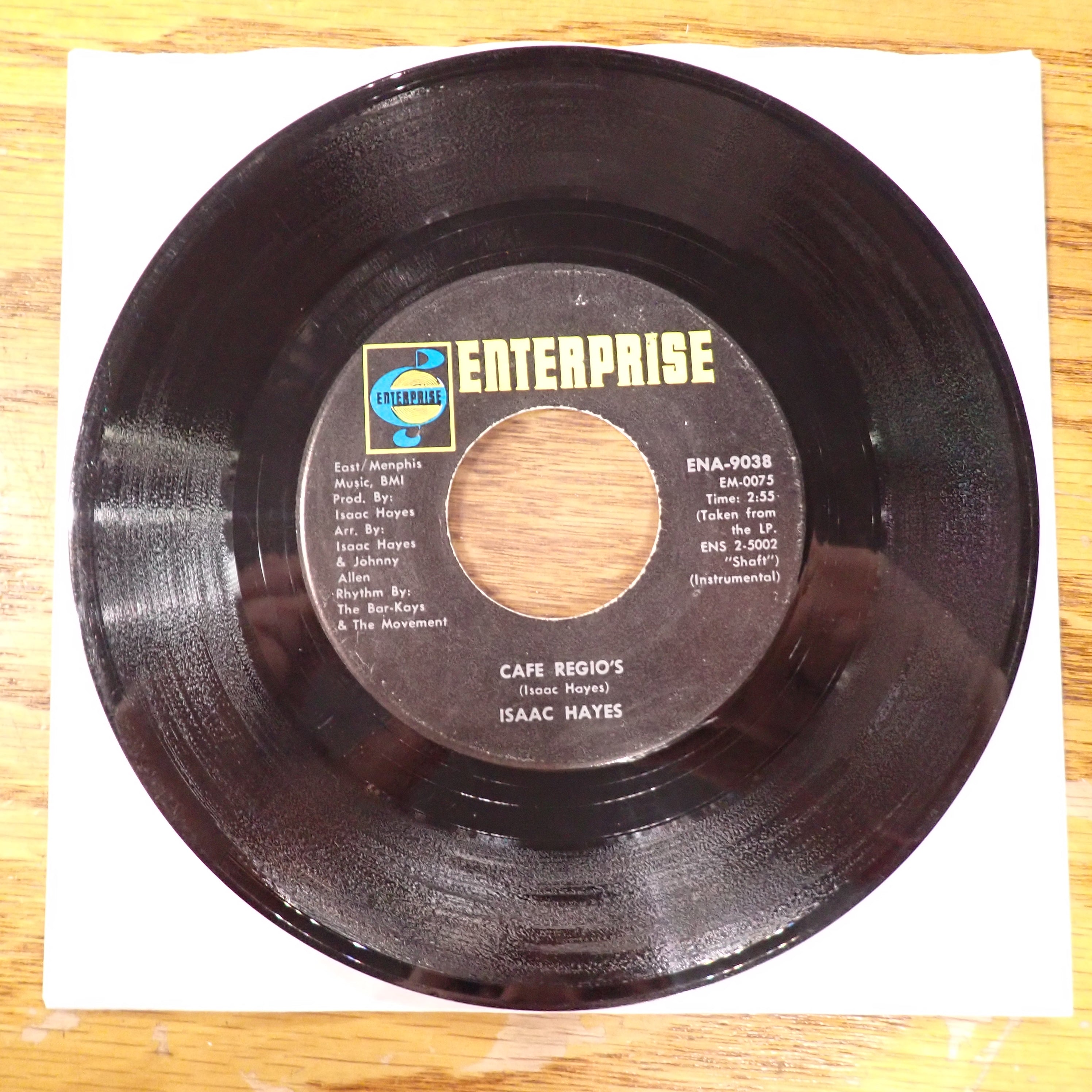 Isaac Hayes - Theme From Shaft/Cafe Regio's