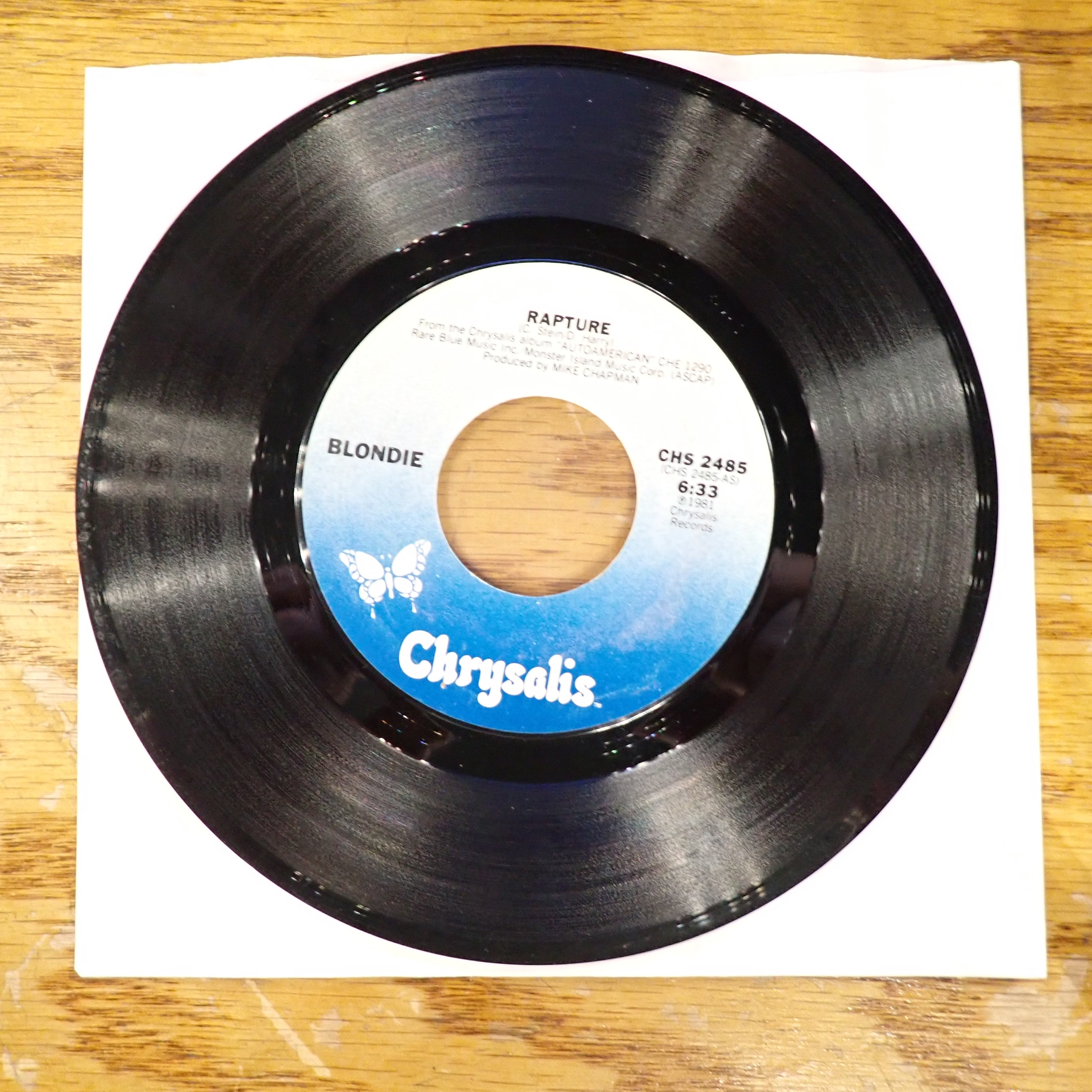 Blondie - Rapture/Walk Like Me