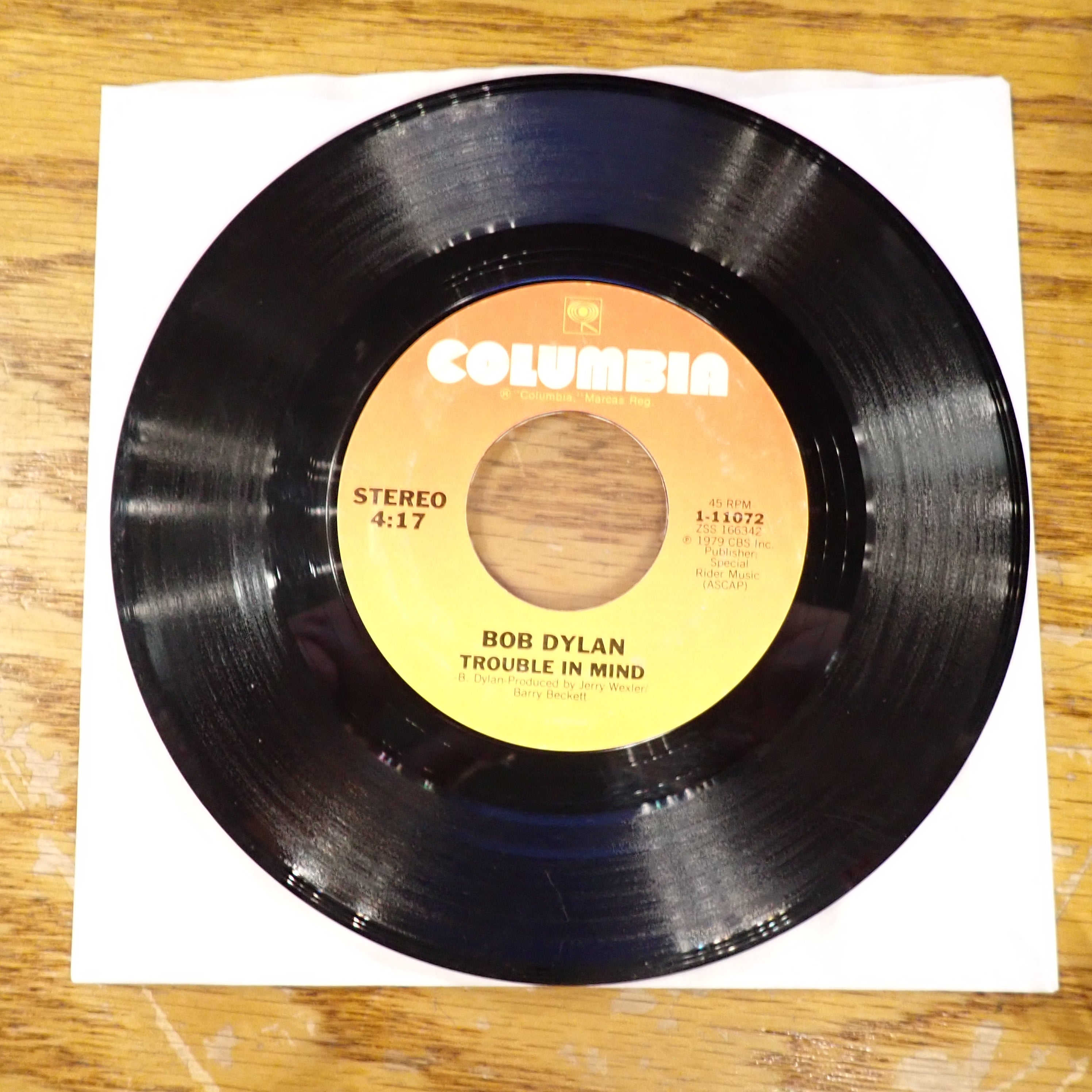 Bob Dylan - Gotta Serve Somebody/Trouble In Mind