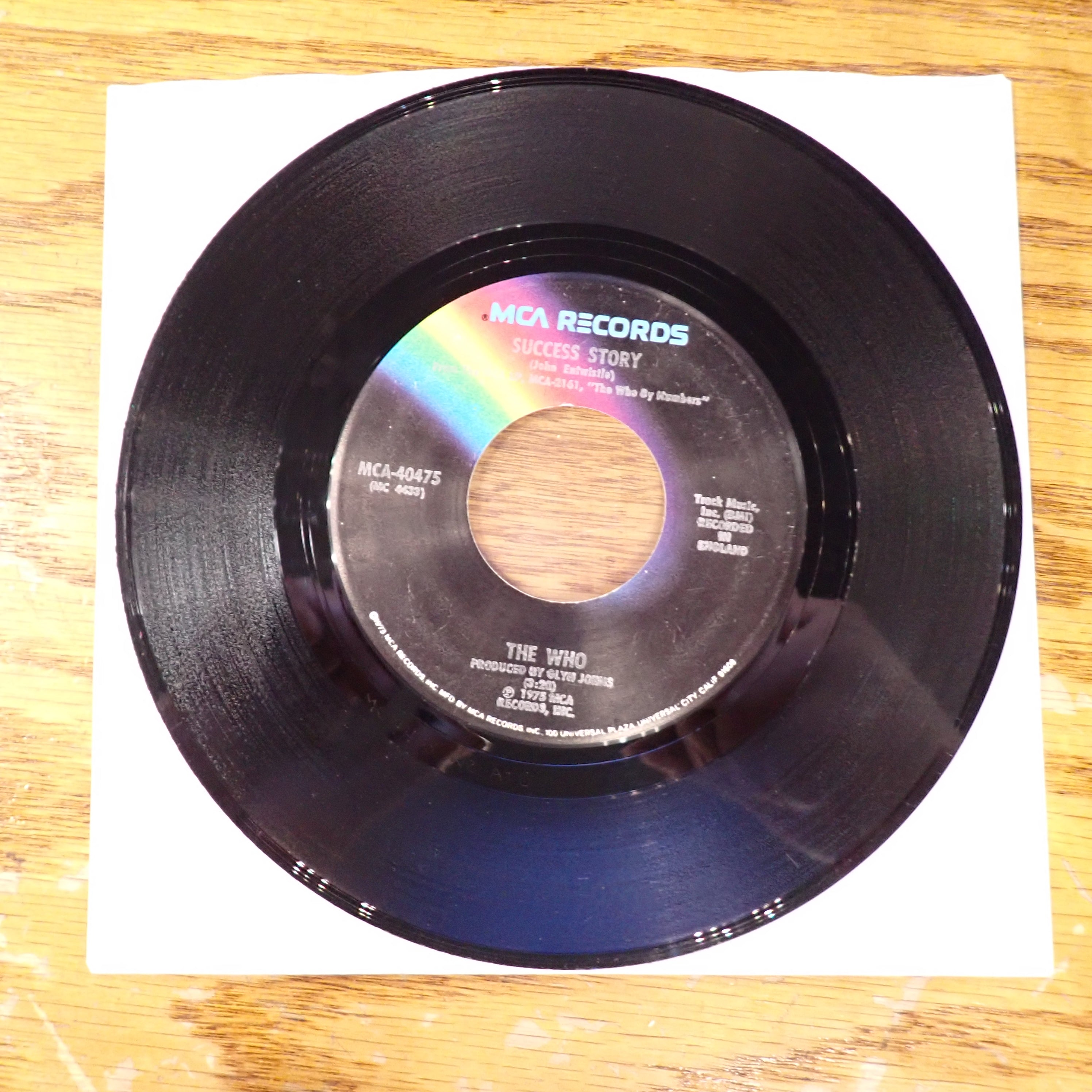 The Who - Squeeze Box/Success Story