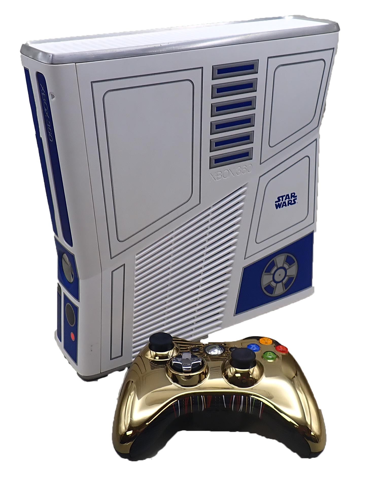 Xbox 360 System R2D2 Limited Edition 360 Console with C-3PO Controller