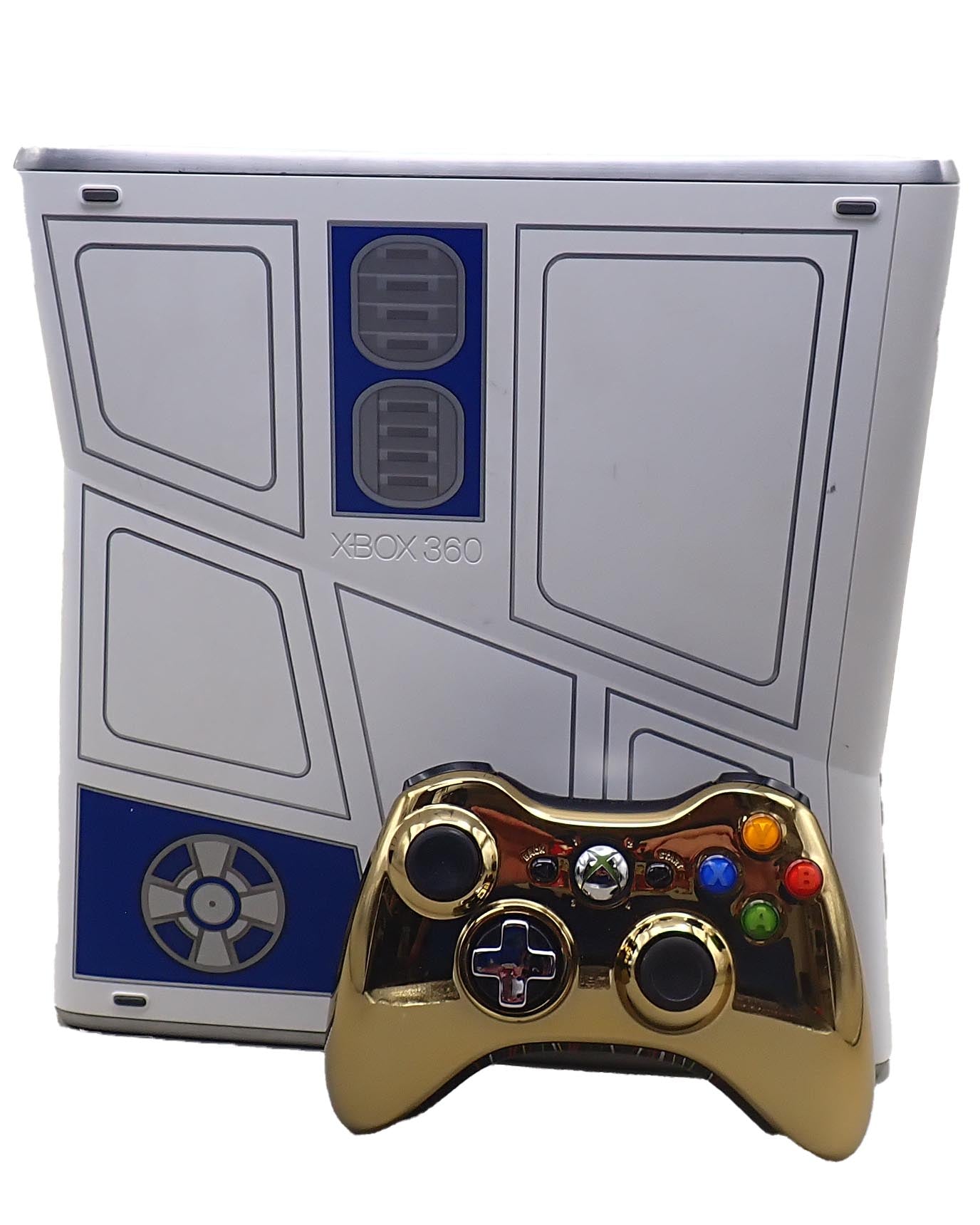 Xbox 360 System R2D2 Limited Edition 360 Console with C-3PO Controller