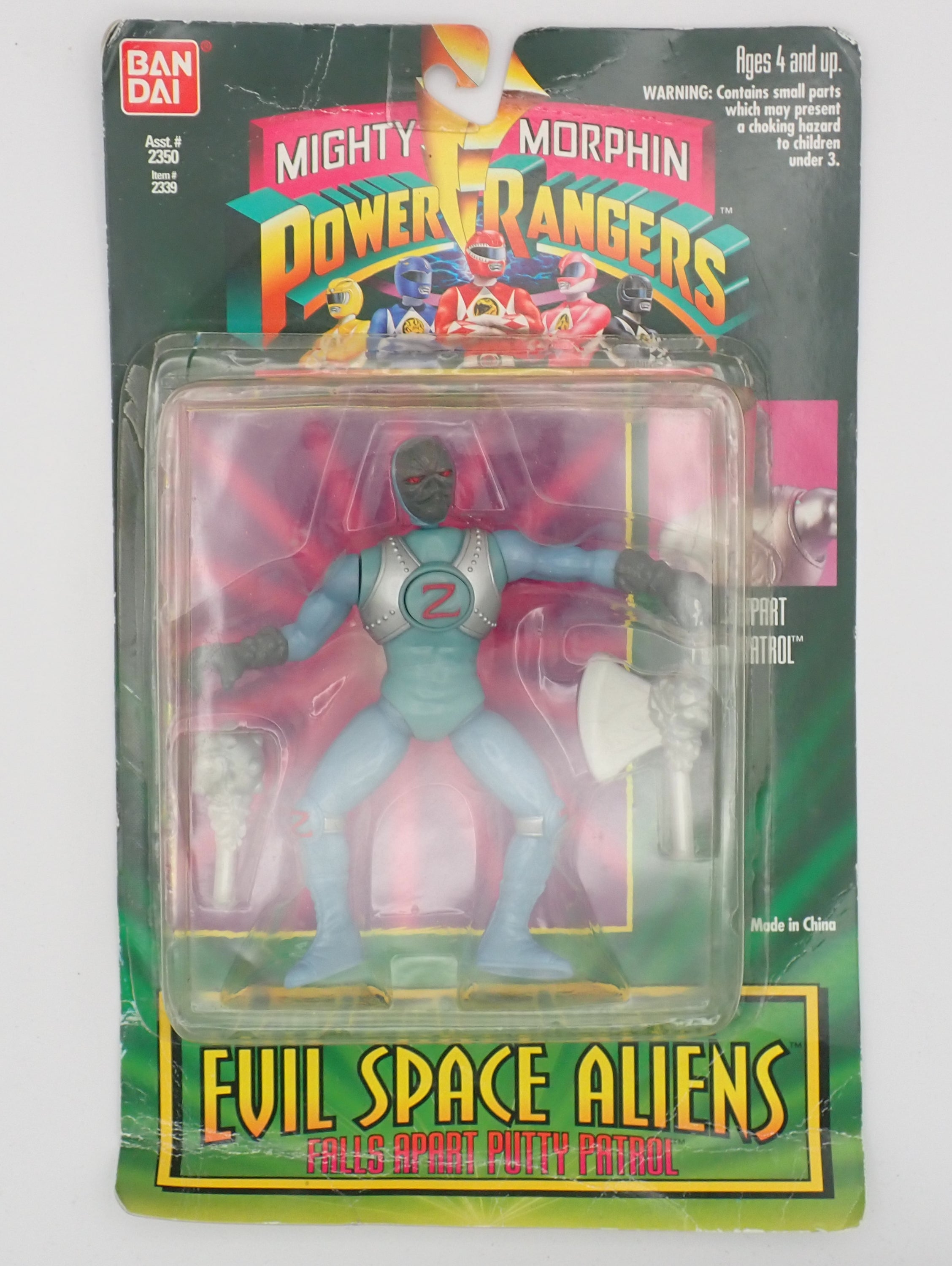 Falls Apart Putty Patrol - Mighty Morphin Power Ranger