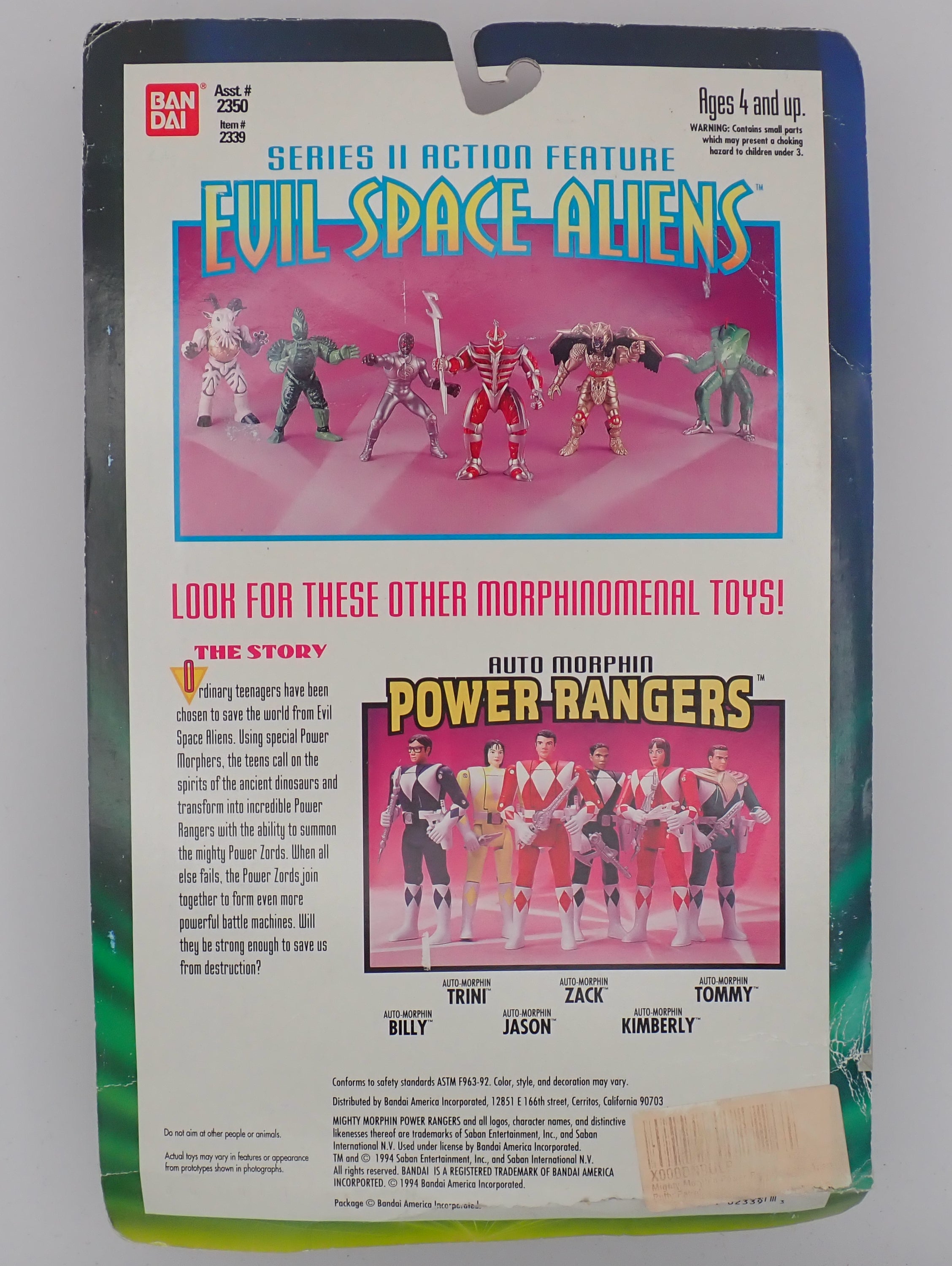 Falls Apart Putty Patrol - Mighty Morphin Power Ranger