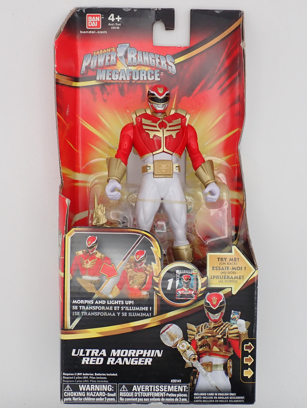 Ultra Morphin Red Ranger - Power Rangers Mega Force