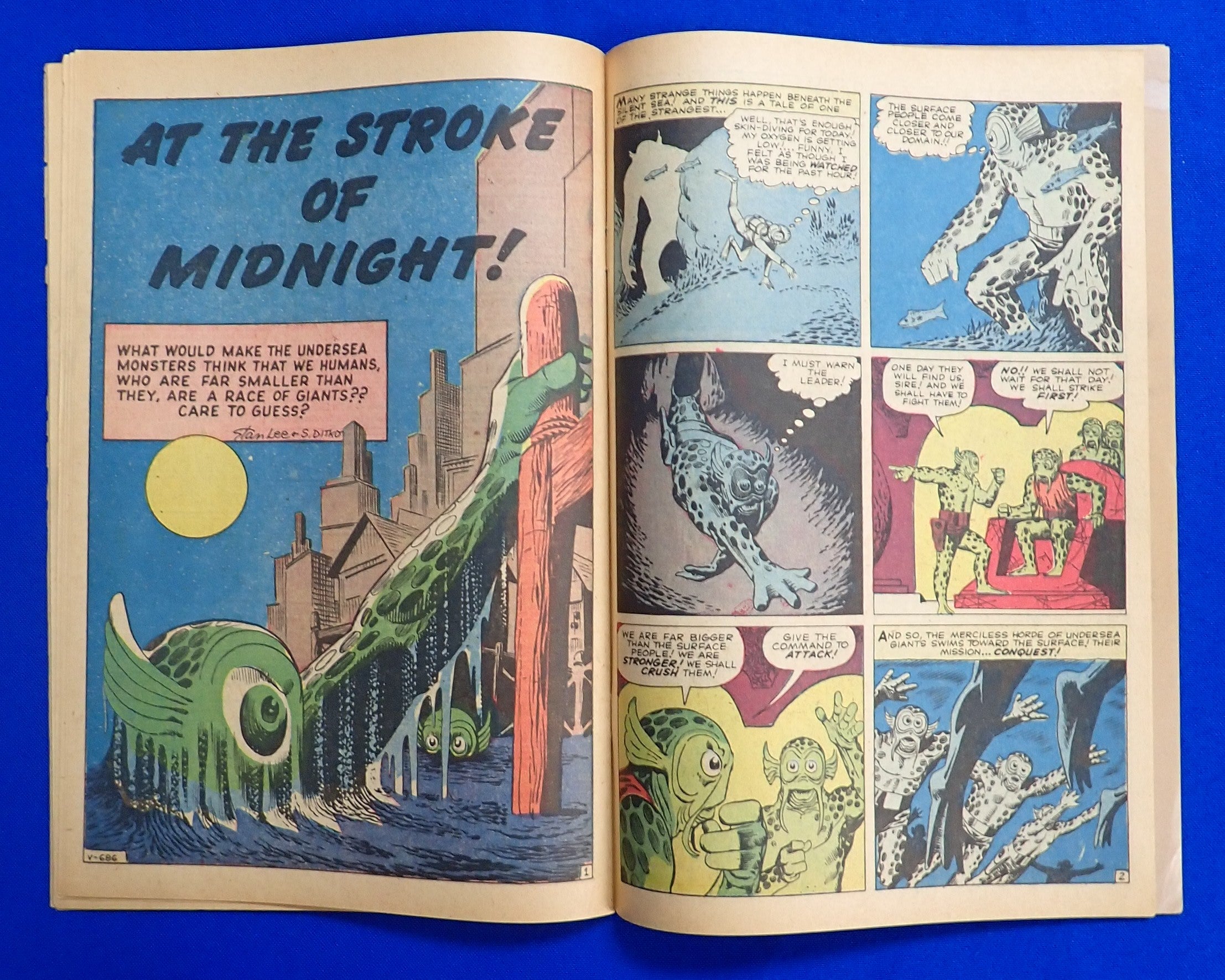 Amazing Fantasy #13 (1962) - GD/VG (3.0) - Steve Ditko Cover