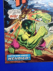 Incredible Hulk #180 (1974) - VF/VF+ (8.0-8.5) - 1st Wolverine Cameo