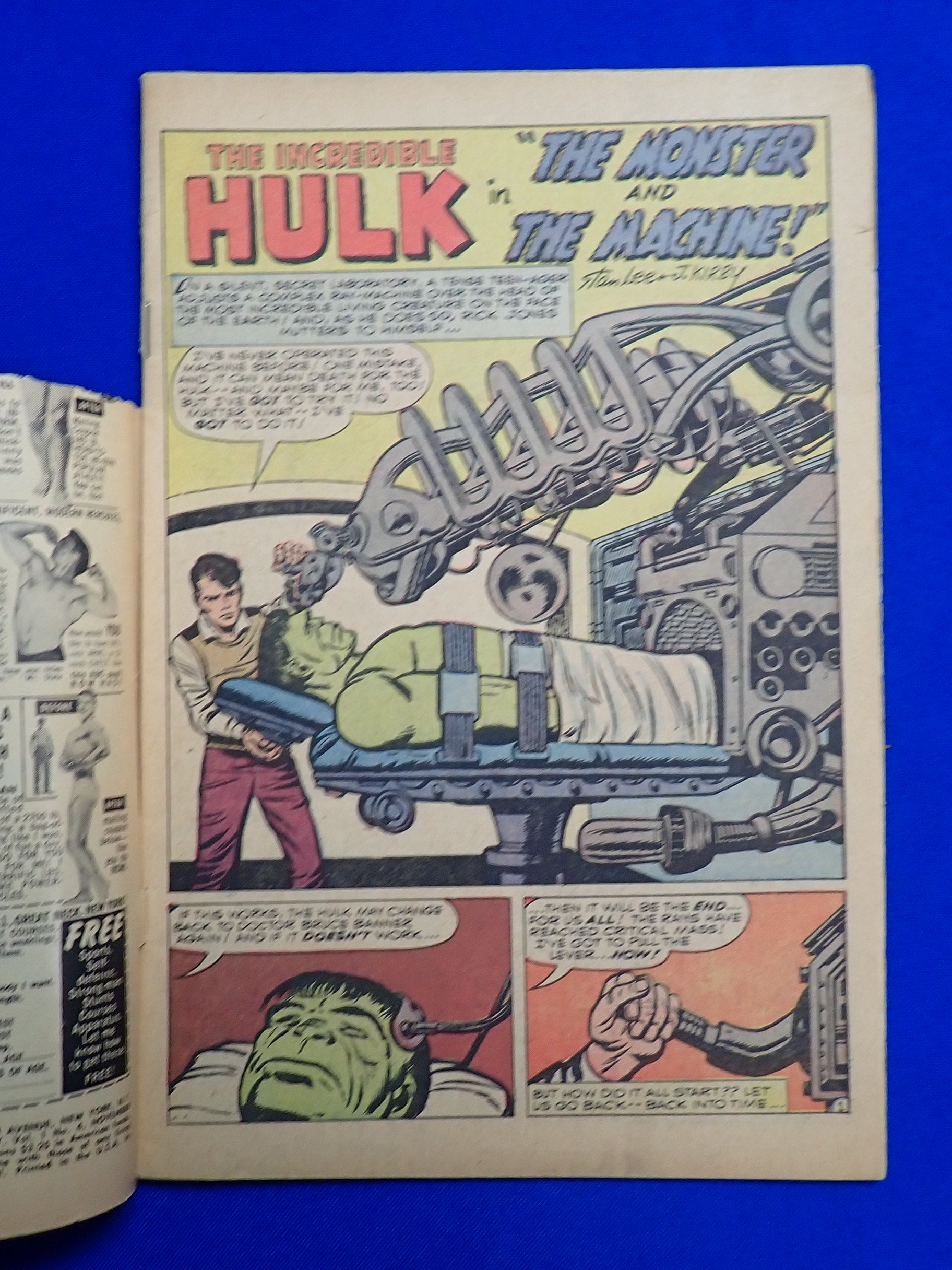 Incredible Hulk #4 (1962) - FR/GD (1.5) - Hulk Origin Retold/1st App. Mongu