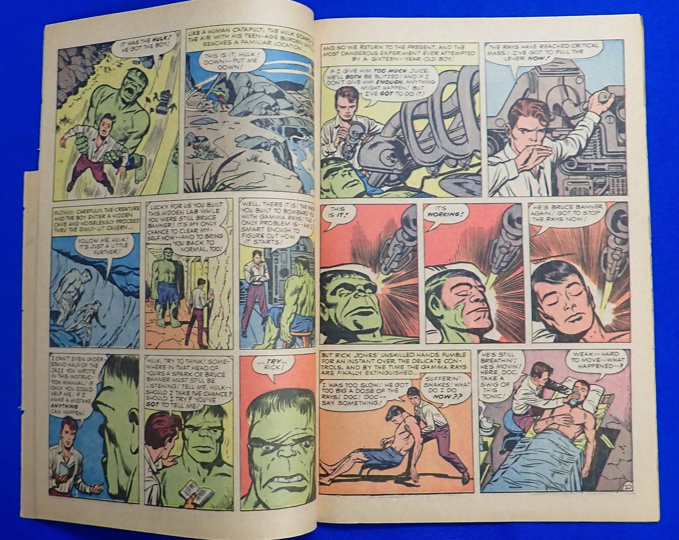 Incredible Hulk #4 (1962) - FR/GD (1.5) - Hulk Origin Retold/1st App. Mongu