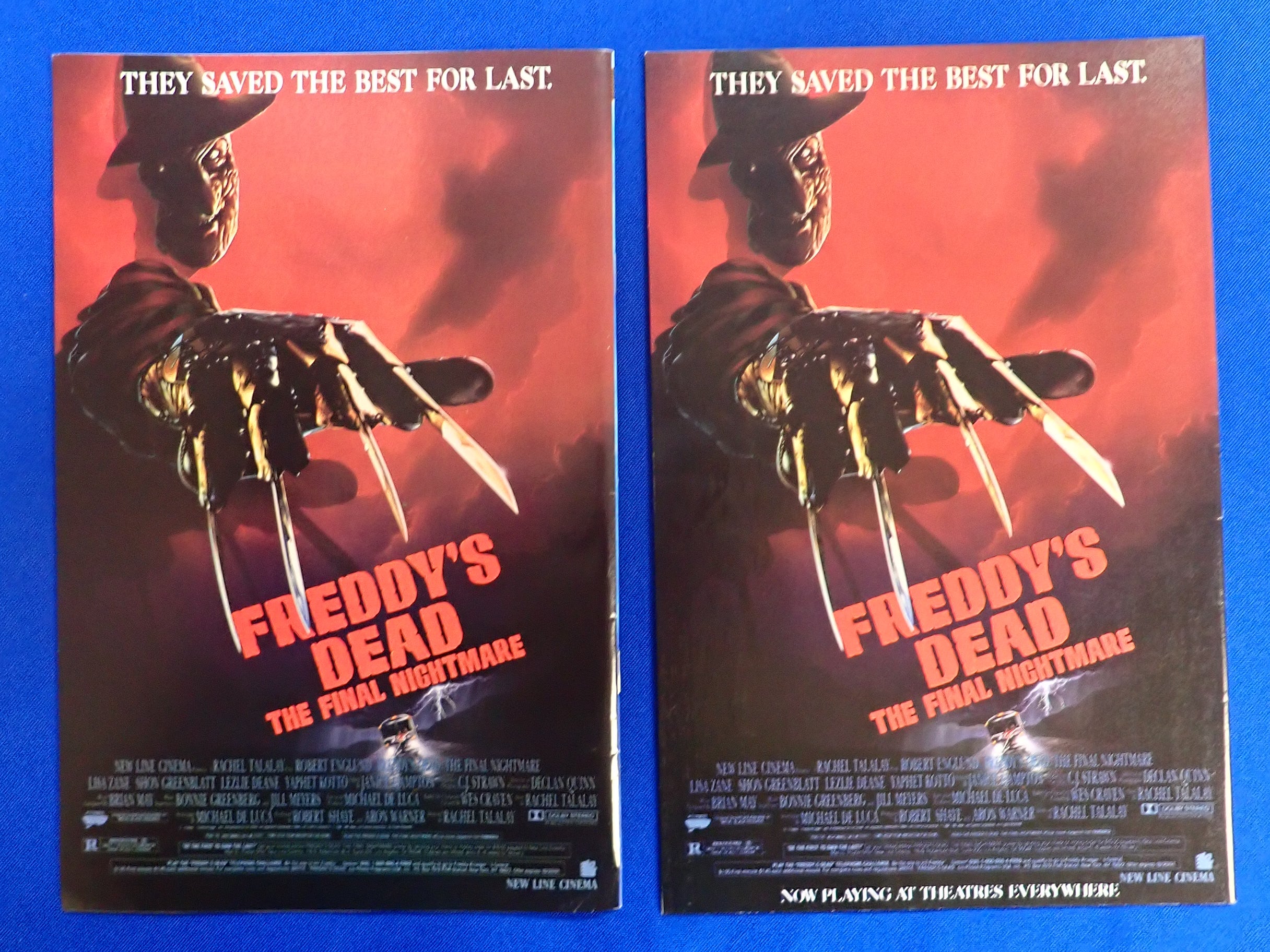 Freddy's Dead #3 (1991) + 3D Edition - VF/NM / FN/VF (9.0)/(7.0) - Final Issue