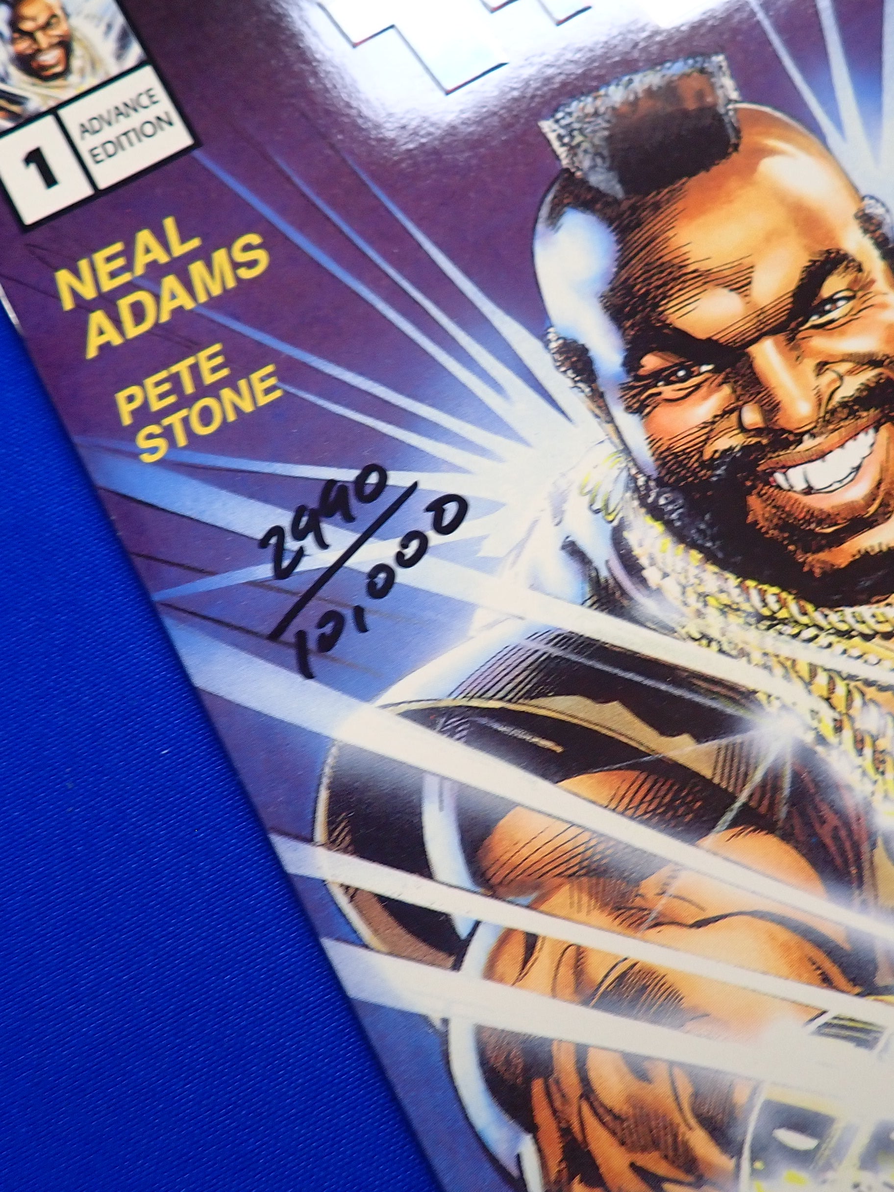 Mr.T and the T-Force #1 (1993) - NM- (9.2) - Advance *SIGNED* Copy
