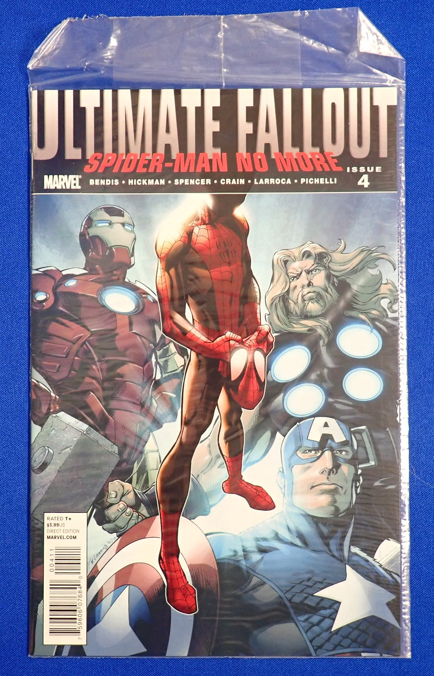 Ultimate Fallout #4 (2011) - NM (9.4+) - 1st App. Miles Morales