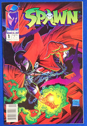 Spawn #1 (1992) - VF/NM (9.0) - Newsstand Edition