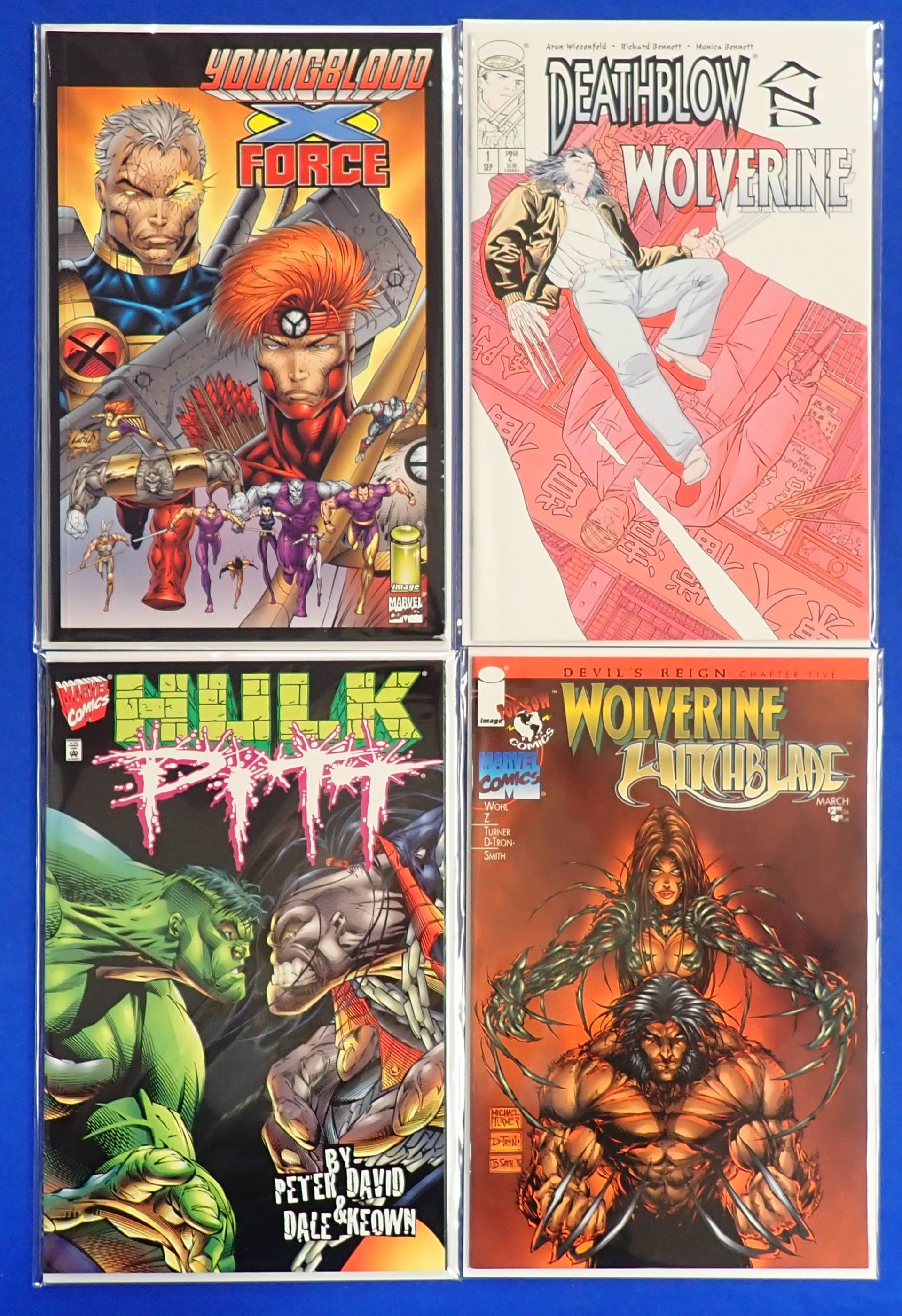 Marvel/Image Crossovers Set of 4 Comics (1996) - VF/NM (9.0)