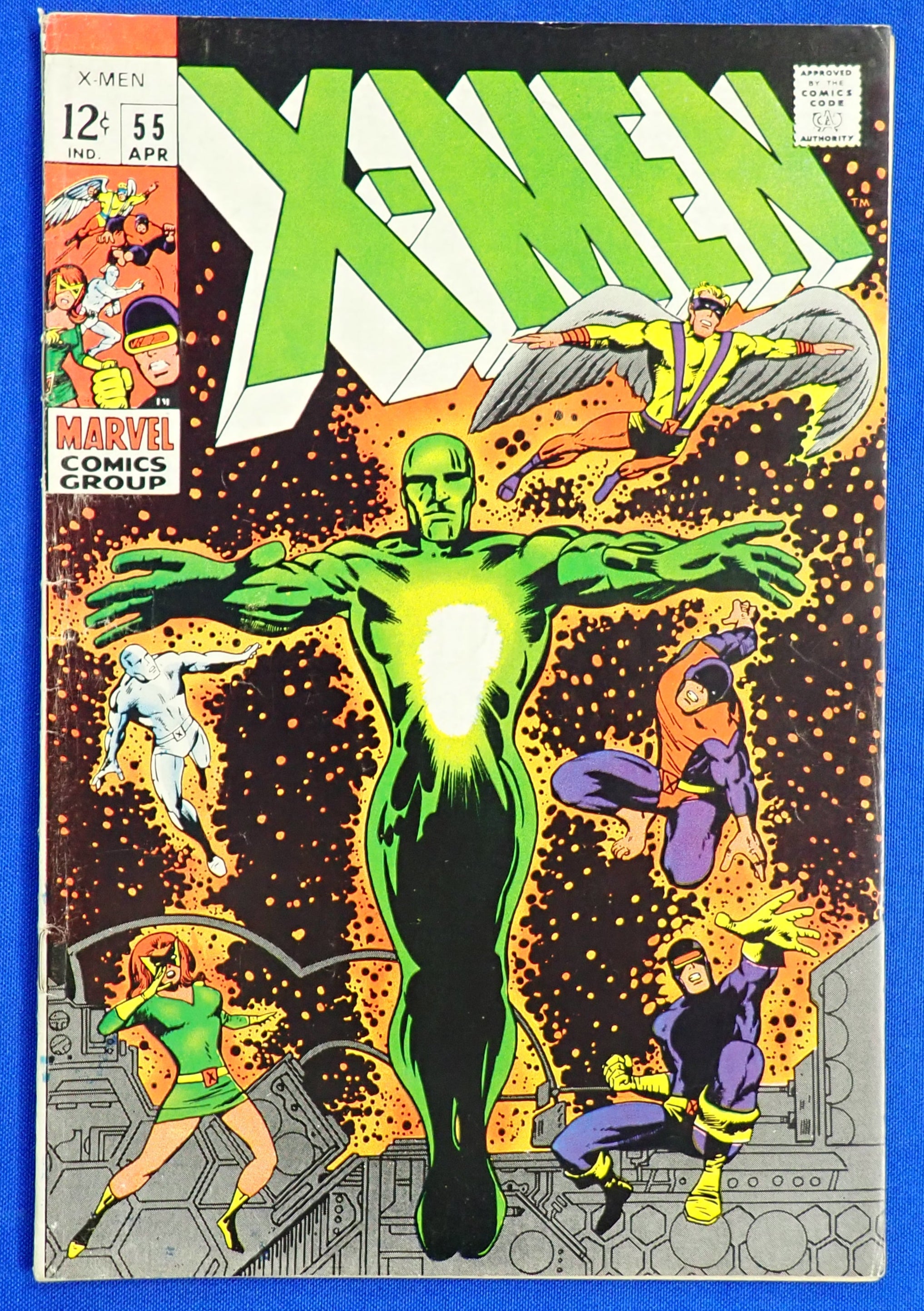 X-Men #55 (1969) - FN+ (6.5) - Origin of Angel