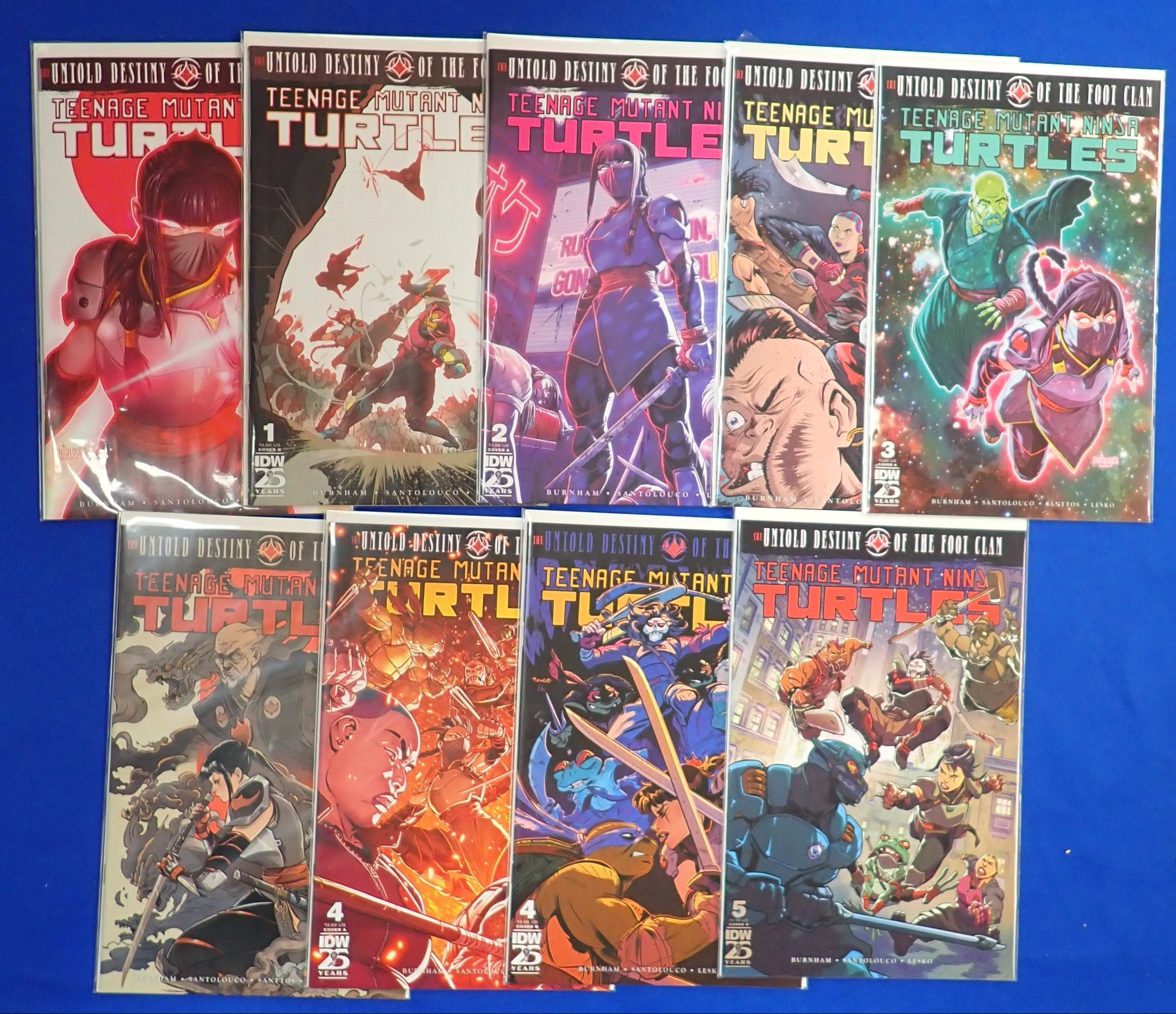 TMNT Untold Destiny of the Foot Clan 1-5 (2024) +Extras