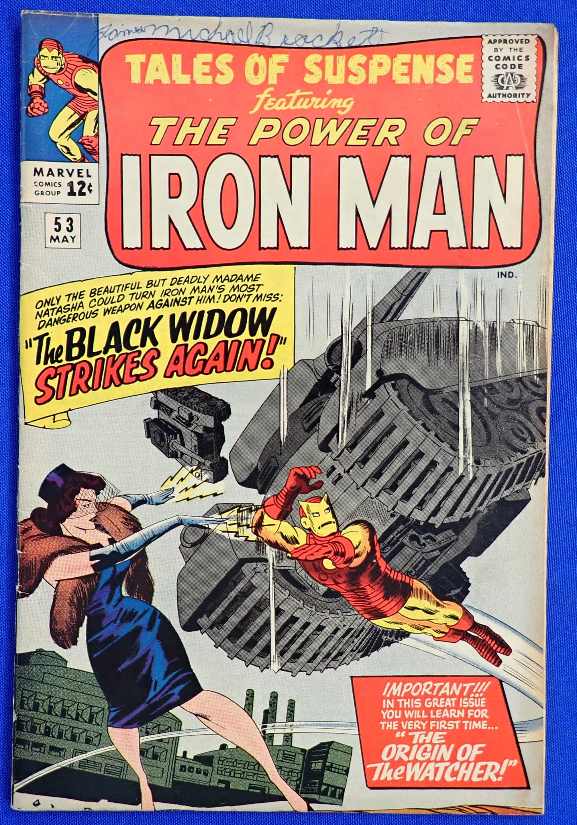 Tales of Suspense #53 (1964) - VG+ (4.5) - 2nd Black Widow