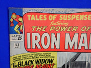 Tales of Suspense #53 (1964) - VG+ (4.5) - 2nd Black Widow