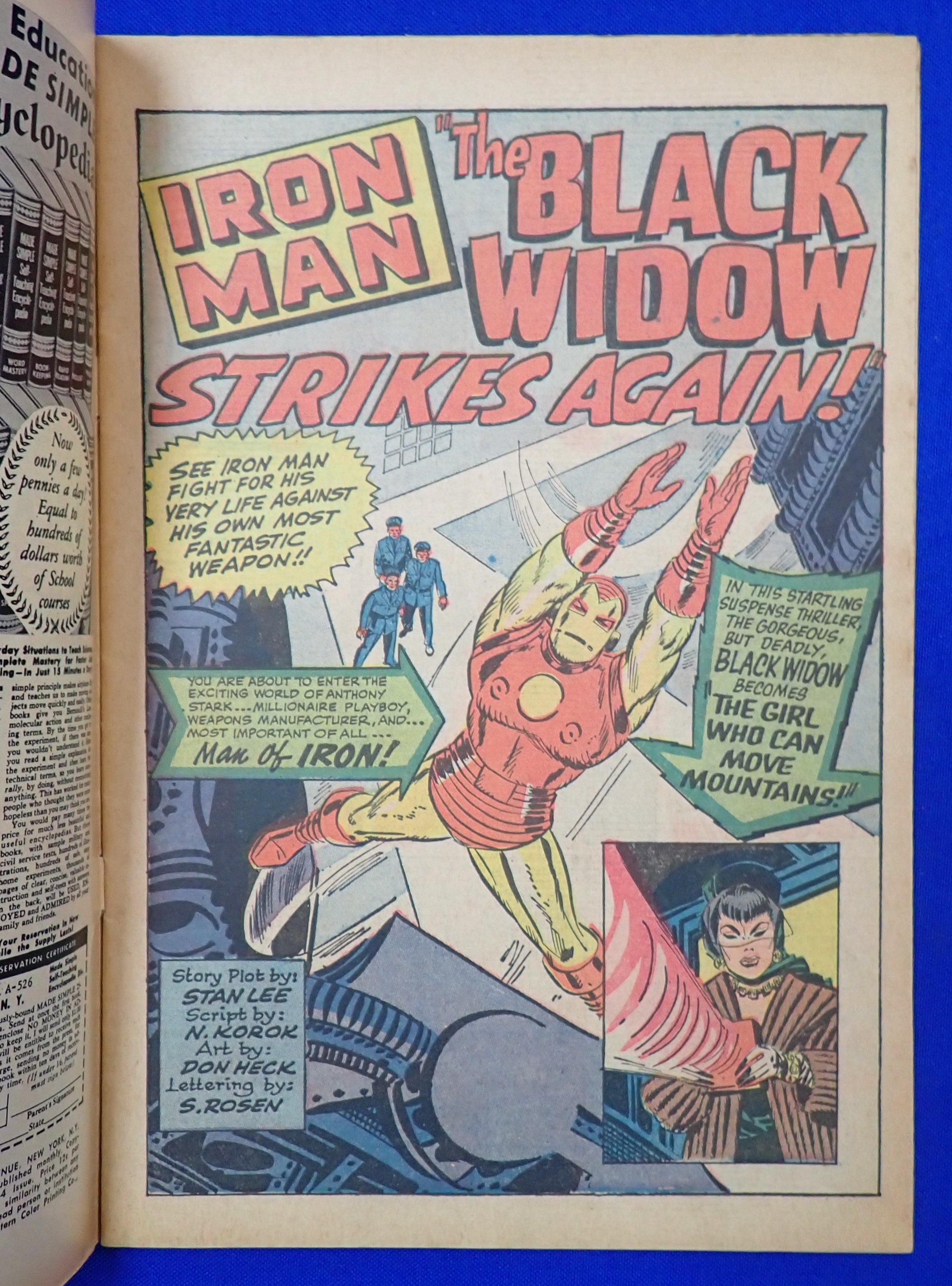 Tales of Suspense #53 (1964) - VG+ (4.5) - 2nd Black Widow