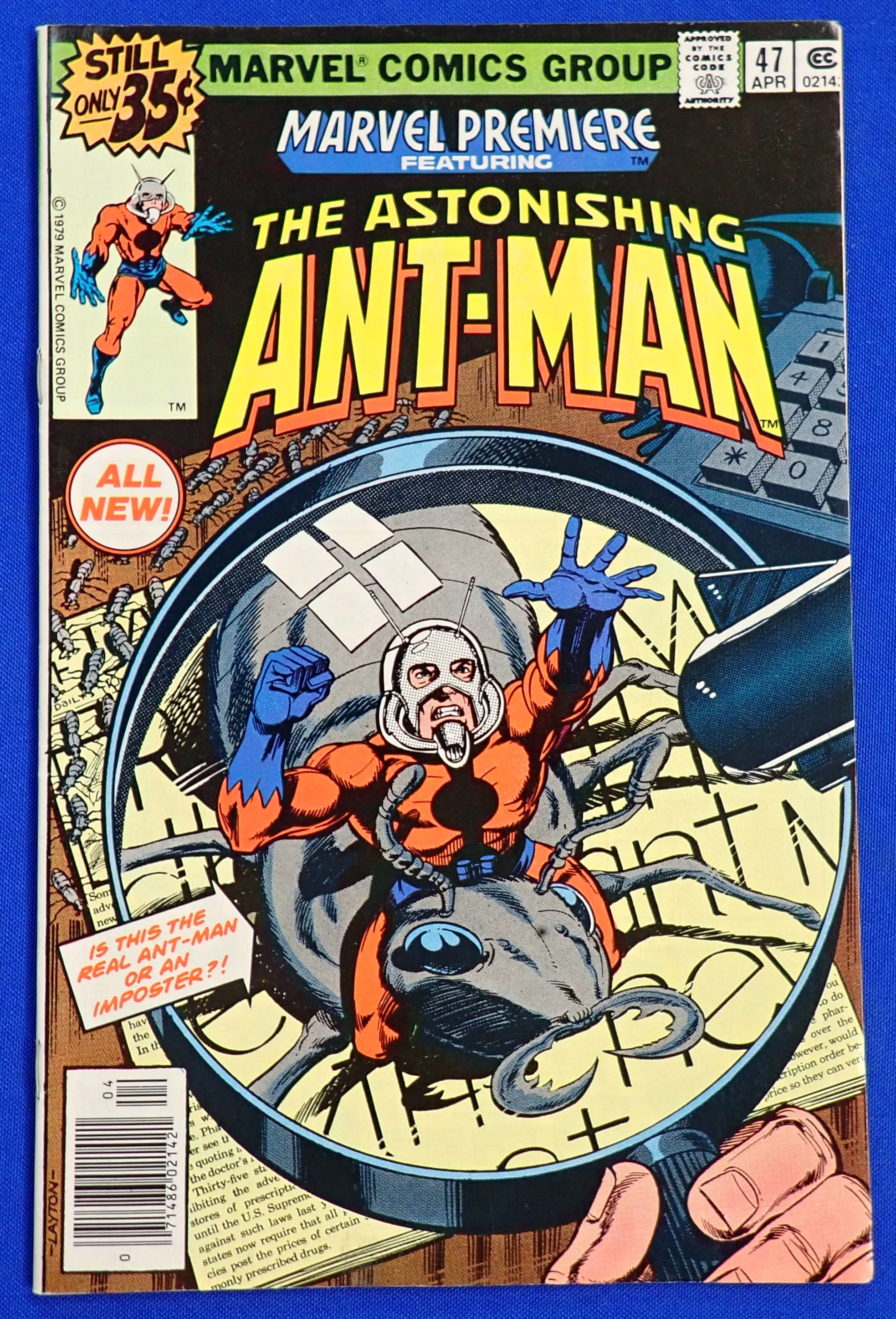 Marvel Premiere #47 (1979) - VF (8.0) - 1st Scott Lang as Ant Man