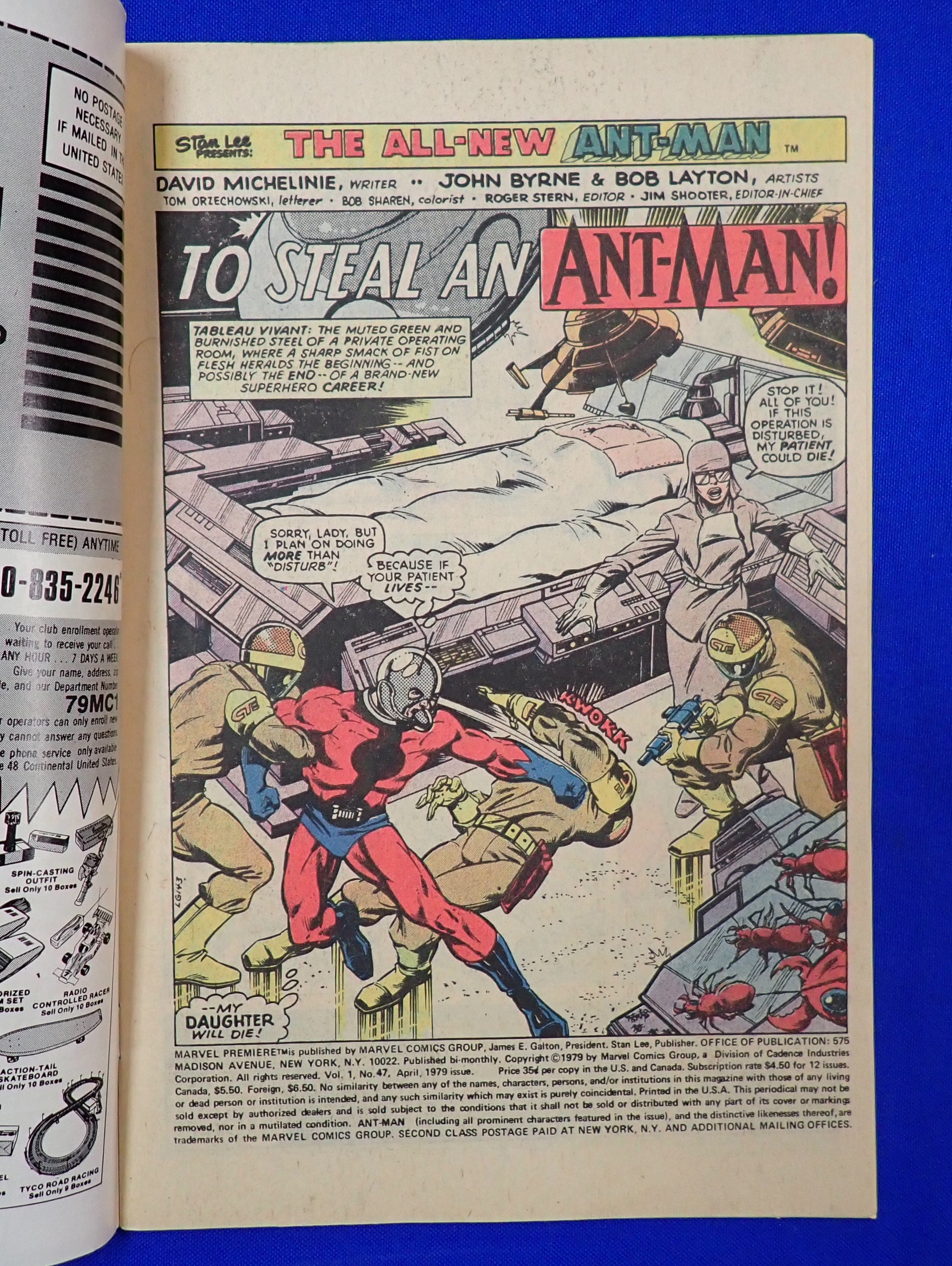 Marvel Premiere #47 (1979) - VF (8.0) - 1st Scott Lang as Ant Man