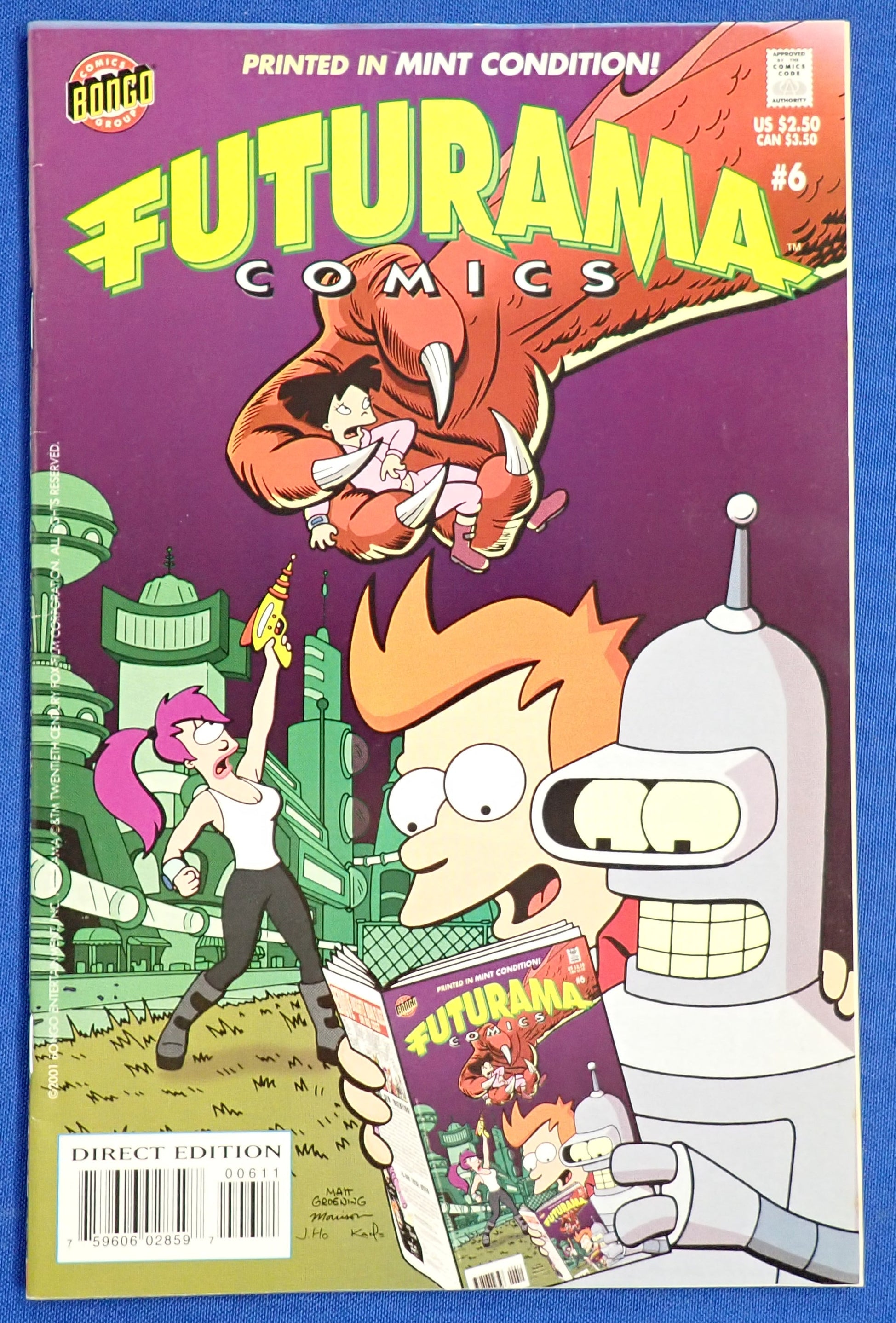 Futurama #6 (2001) - VF+ (8.5)
