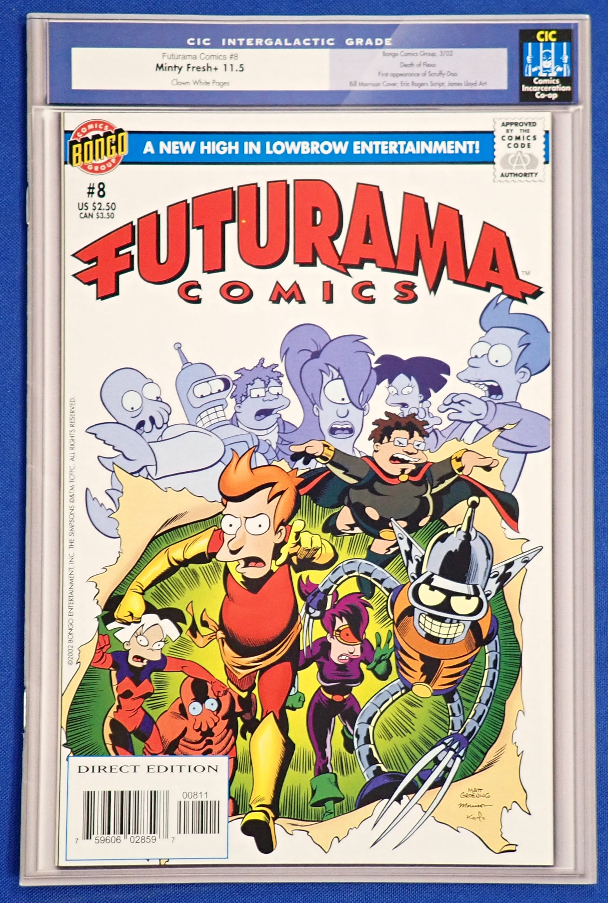 Futurama #8 (2002) - VF+ (8.5)