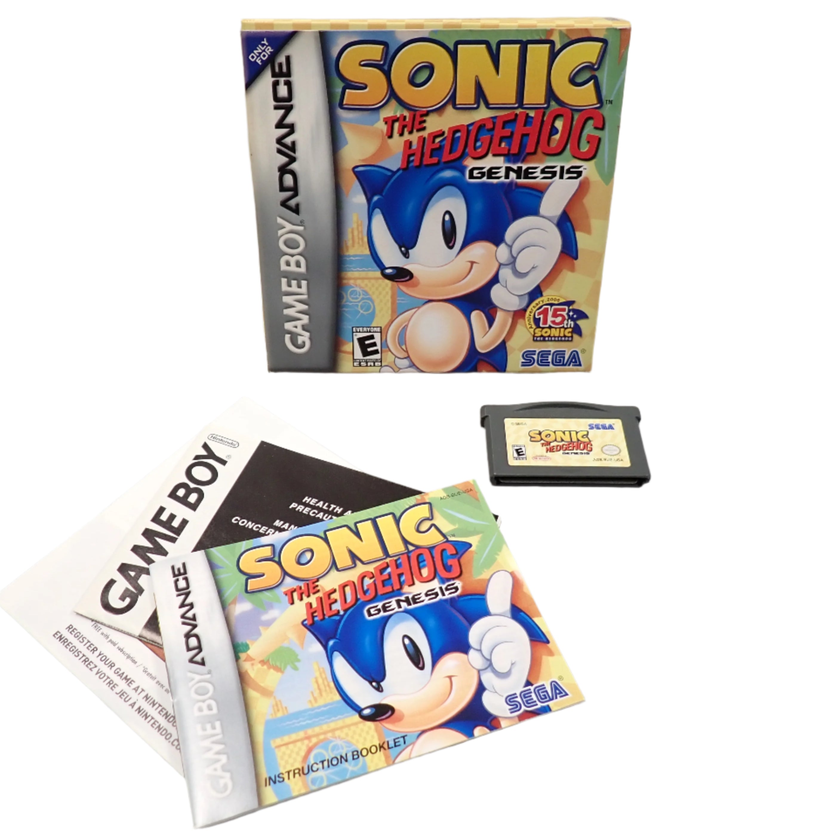 Sonic the Hedgehog Genesis - Gameboy Advanced