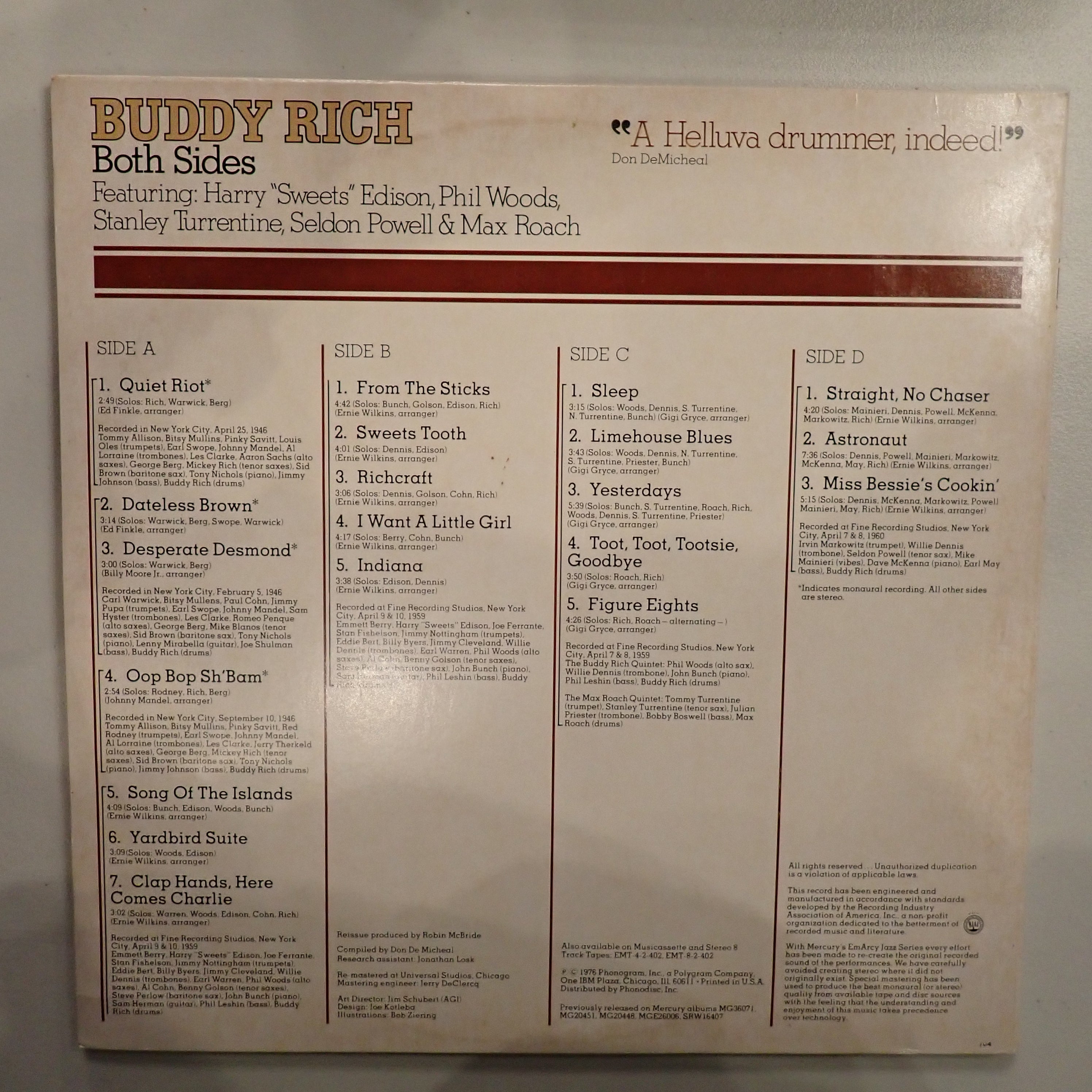Buddy Rich - Both Sides