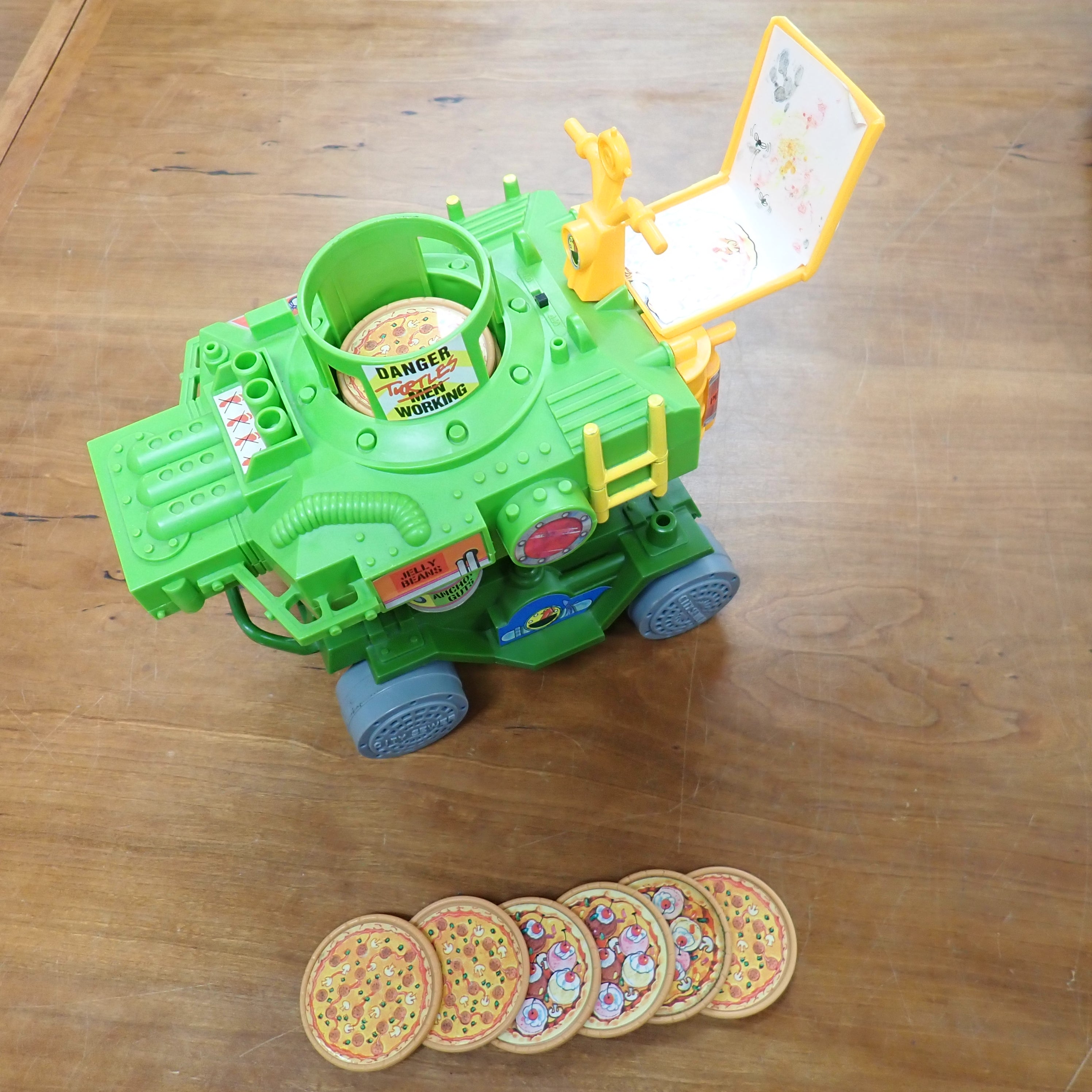 1989 TMNT Pizza Thrower Vehicle