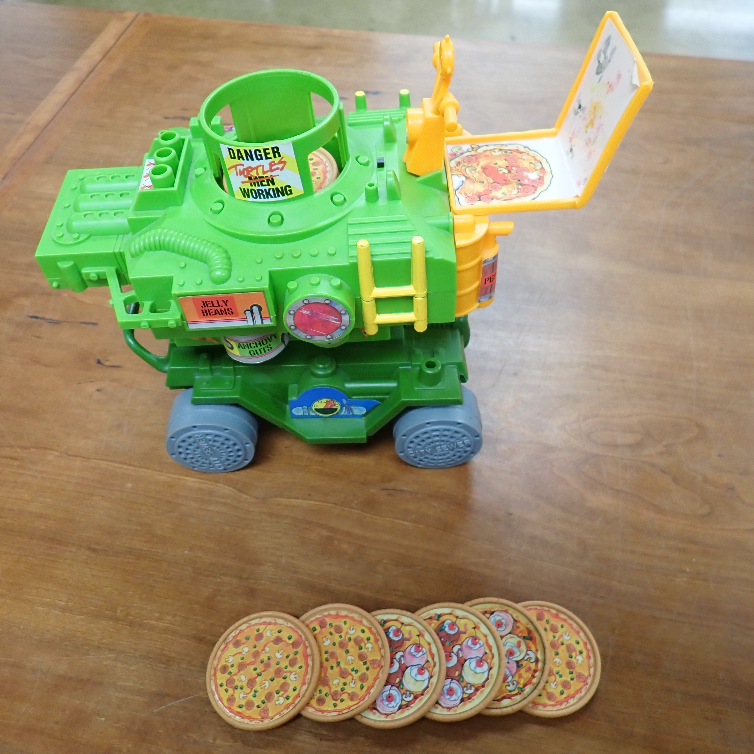 1989 TMNT Pizza Thrower Vehicle