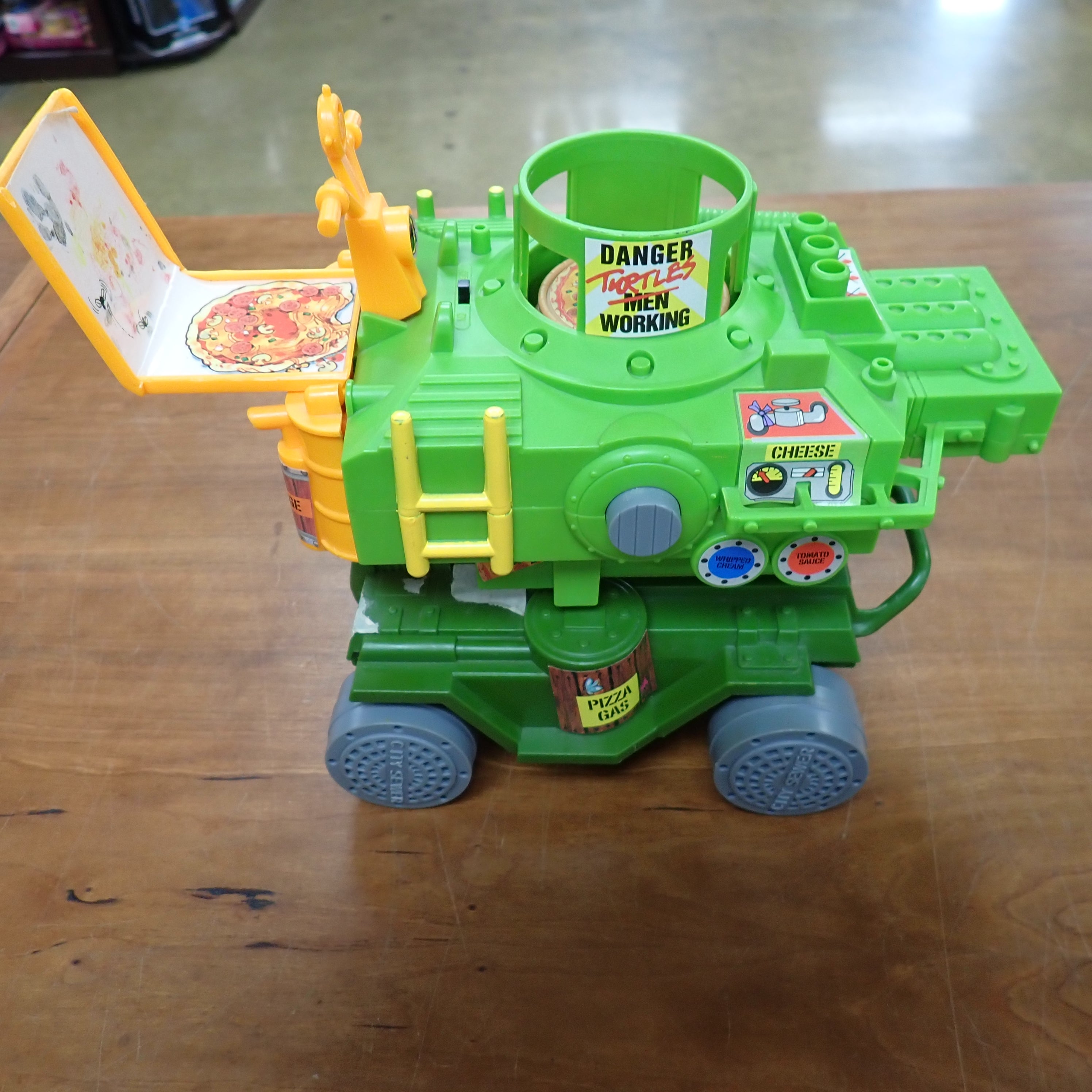 1989 TMNT Pizza Thrower Vehicle