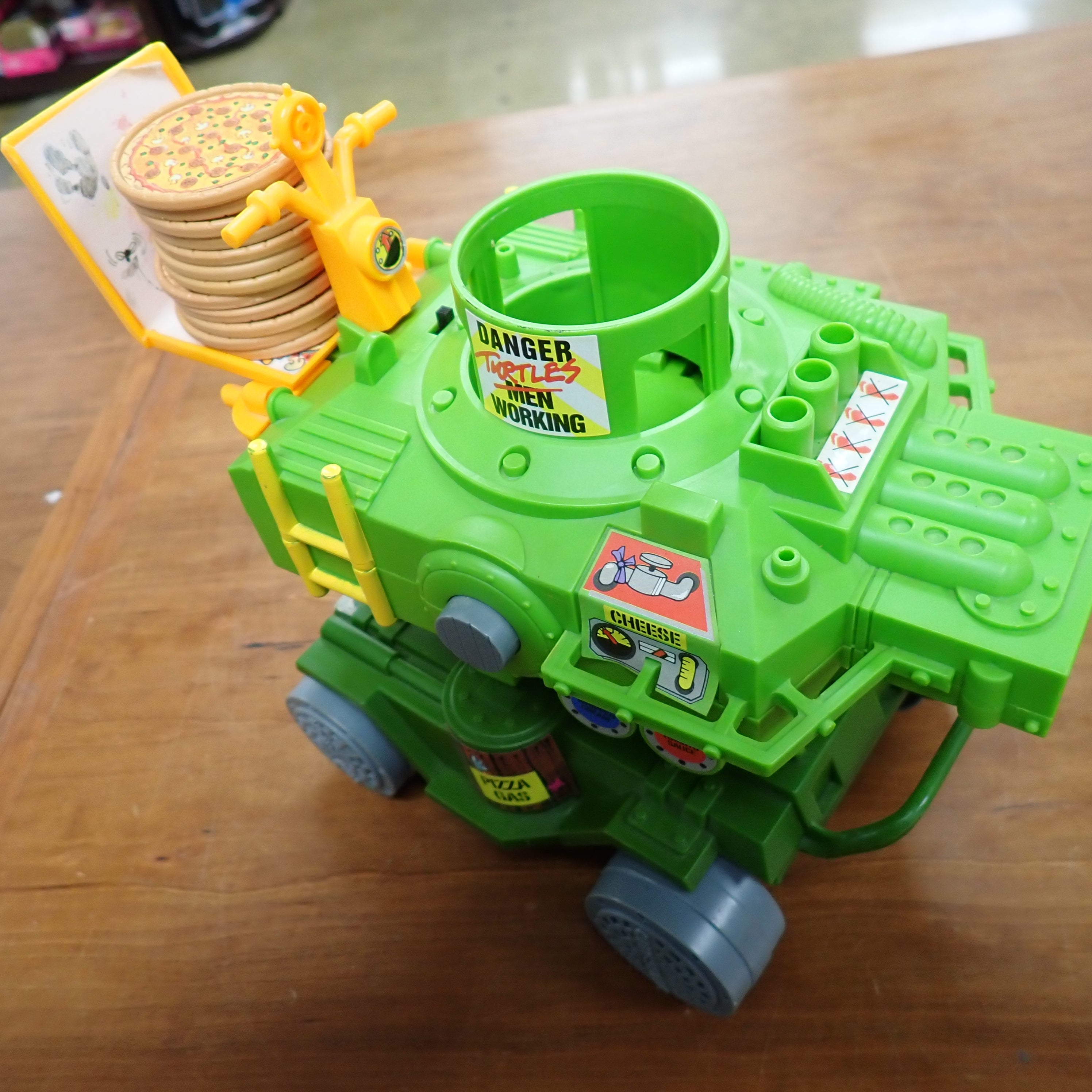 1989 TMNT Pizza Thrower Vehicle