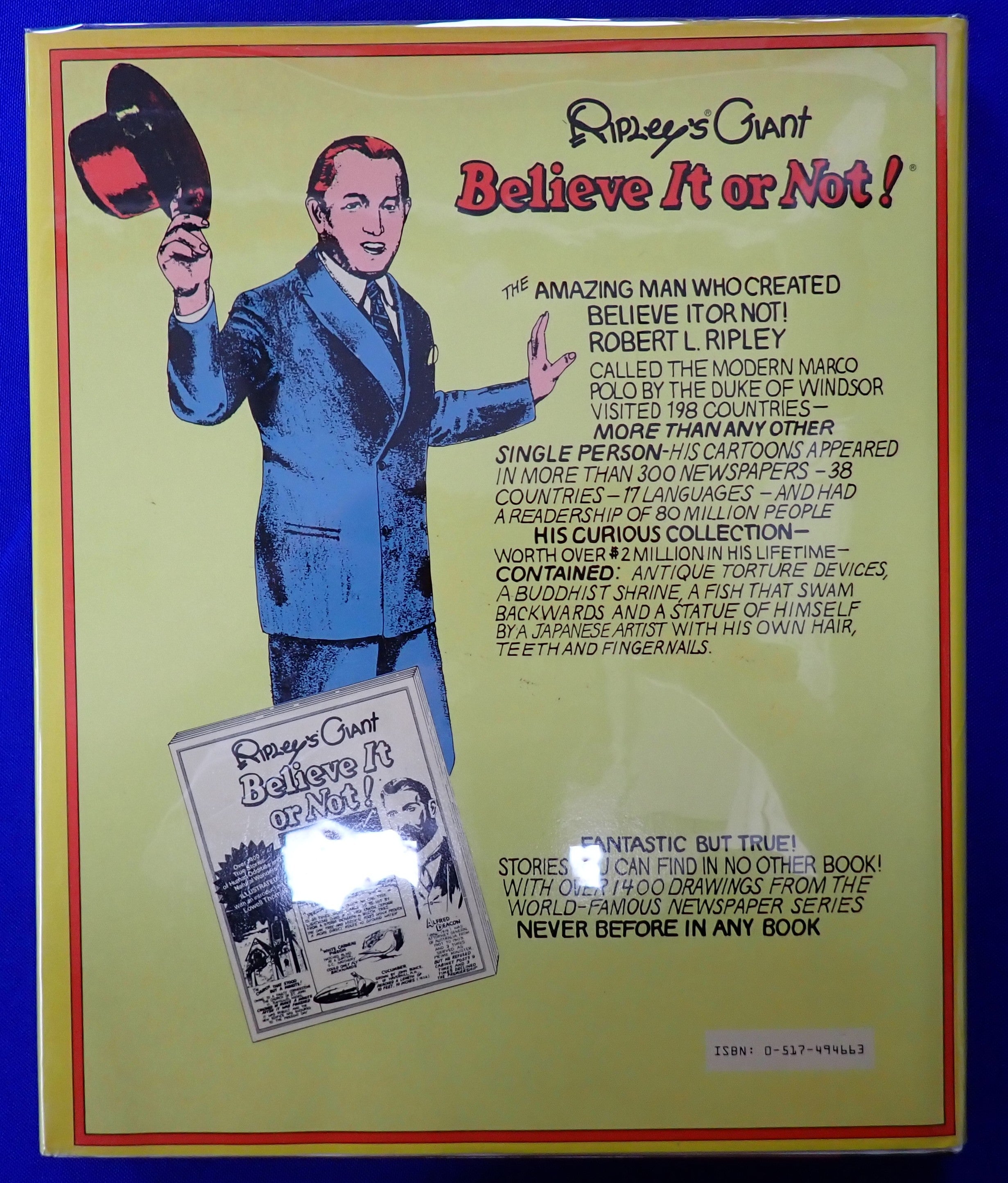 Ripley's Giant Believe it or Not! - Hardcover (Pre-Owned)