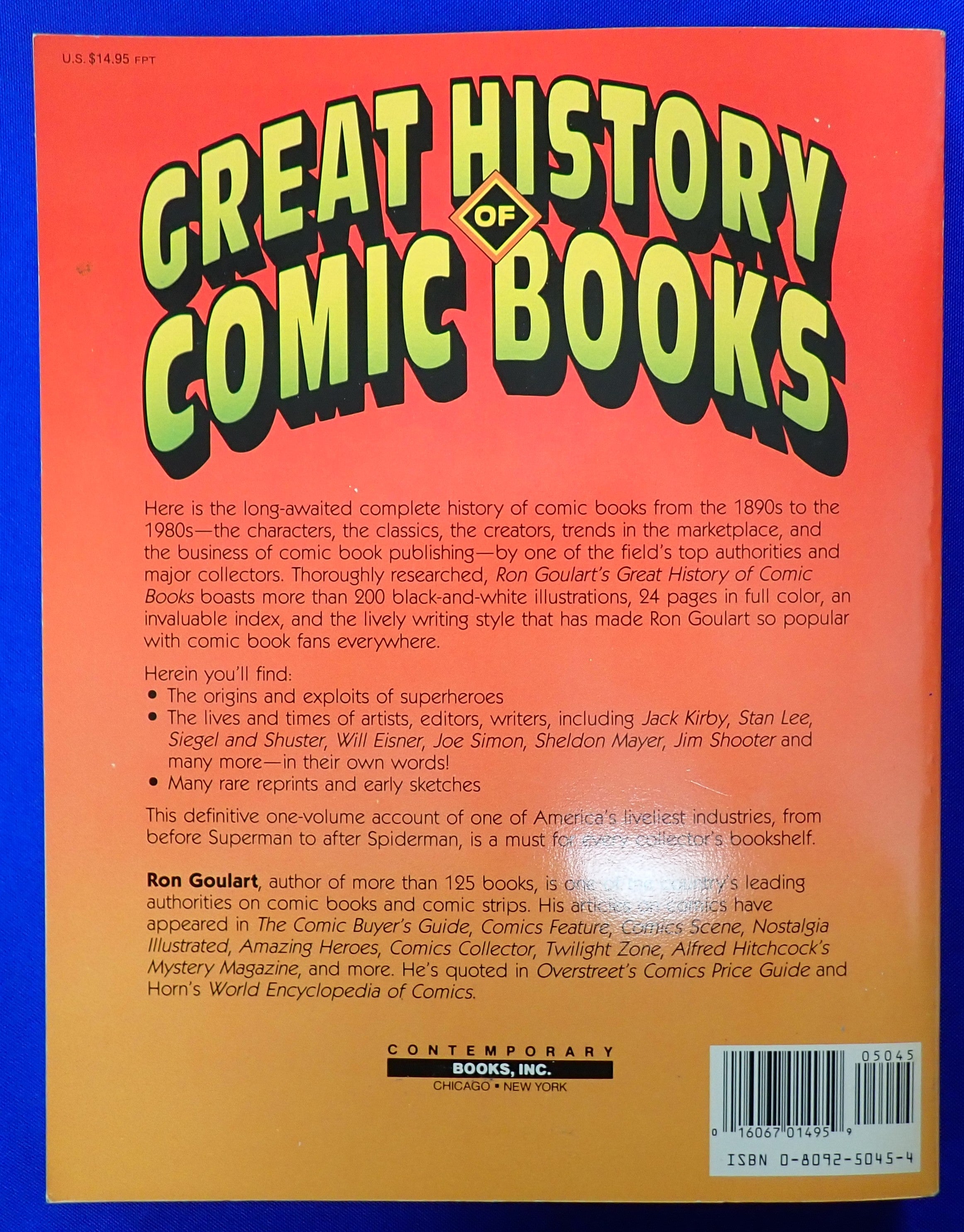 Great History of Comic Books - Softcover (Pre-Owned)