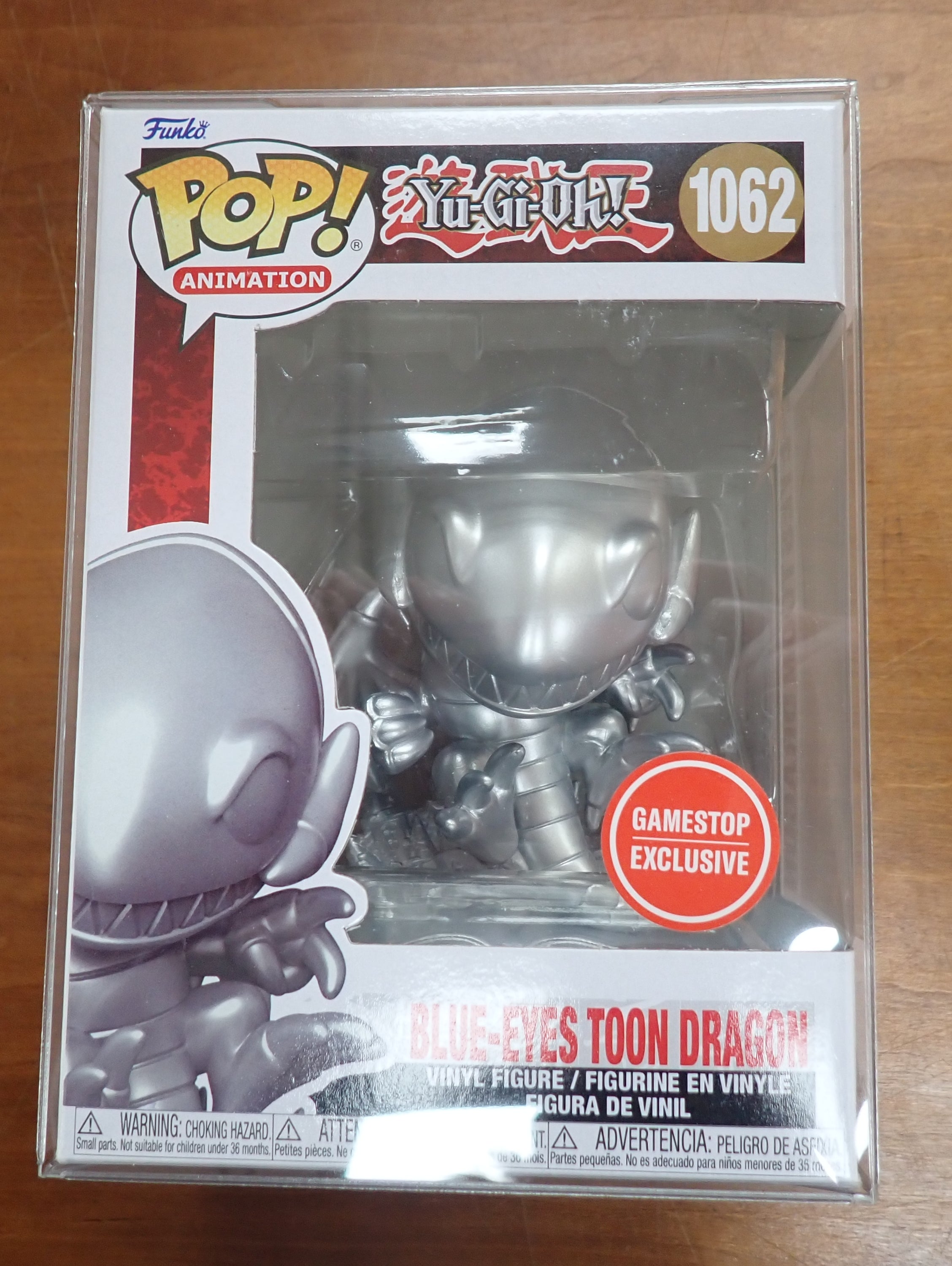 Blue-Eyes Toon Dragon (Silver) - POP #1062