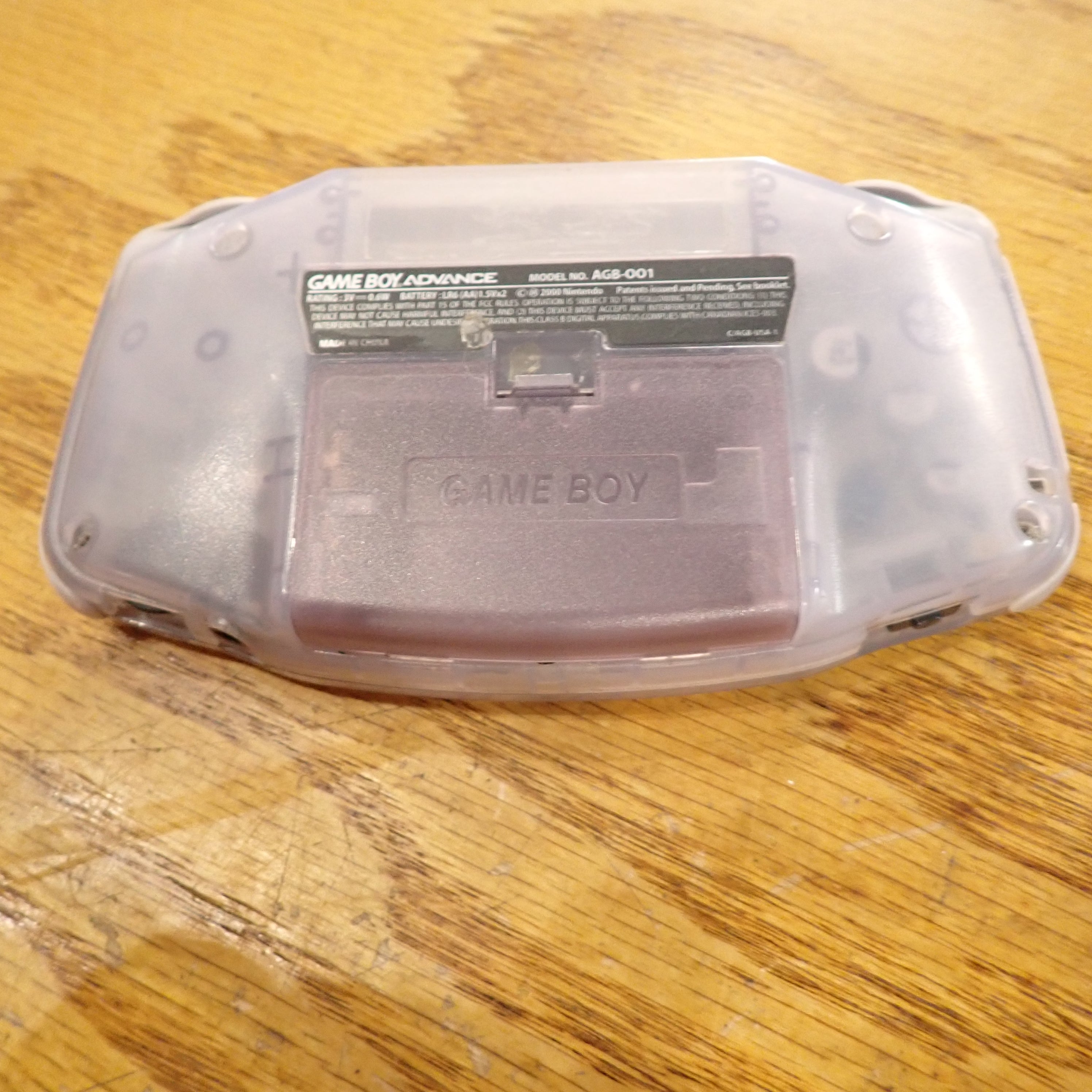 Gameboy Advance - Glacier