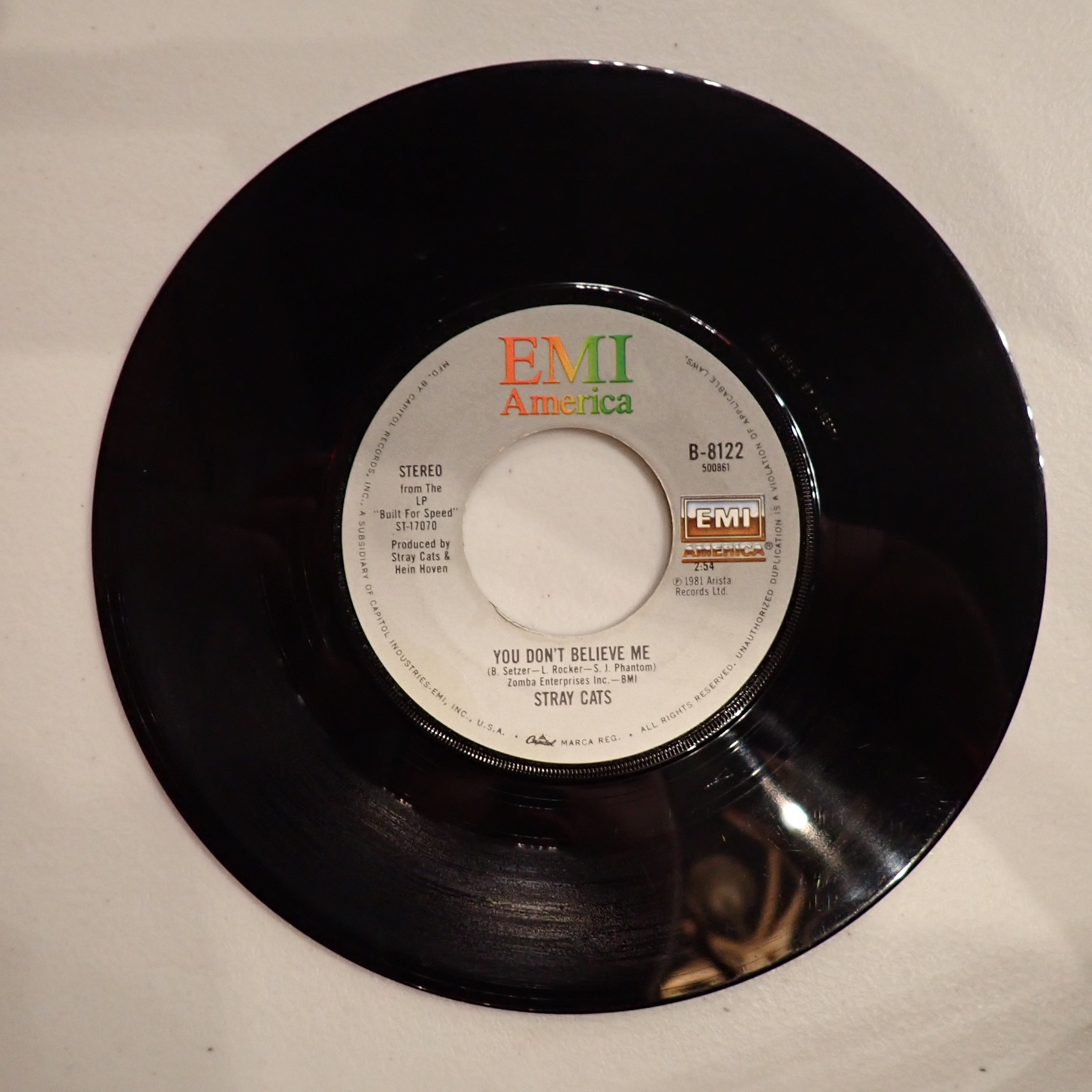 Stray Cats - Stray Cat Strut/You Don't Believe Me
