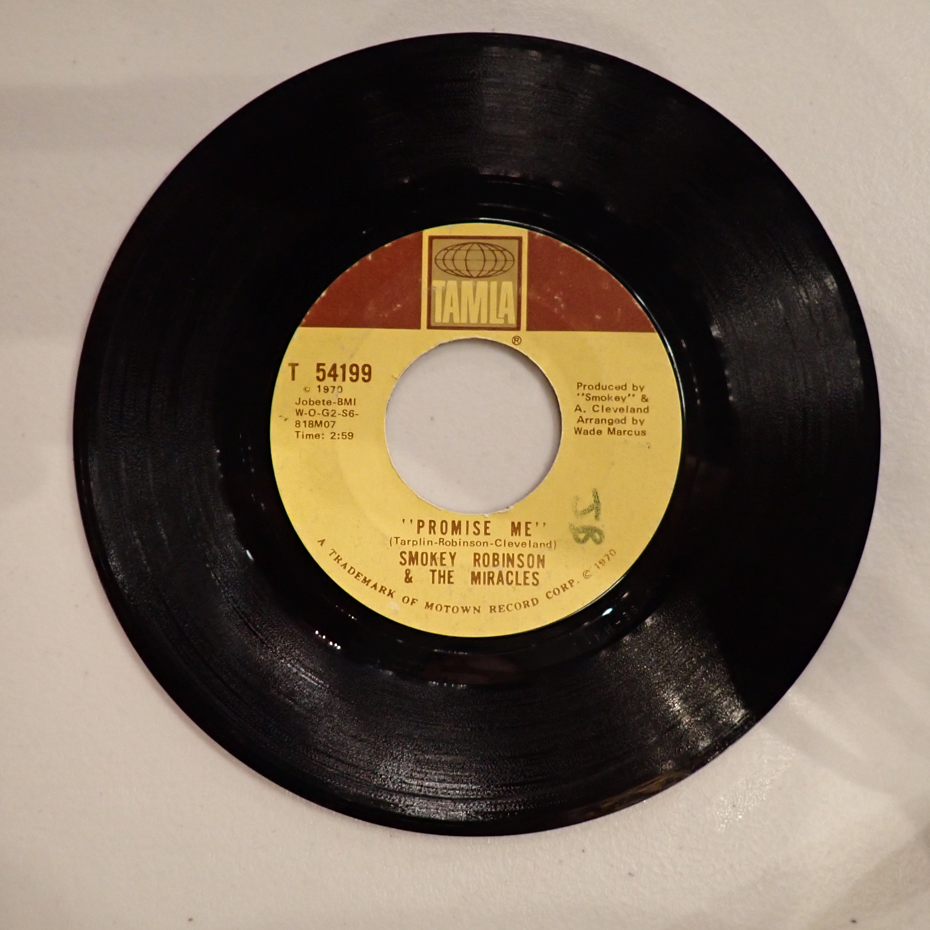 Smokey Robinson & The Miracles - The Tears Of A Clown/Promise Me