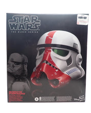 Incinerator Stormtrooper Electronic Helmet - Star Wars Series Black