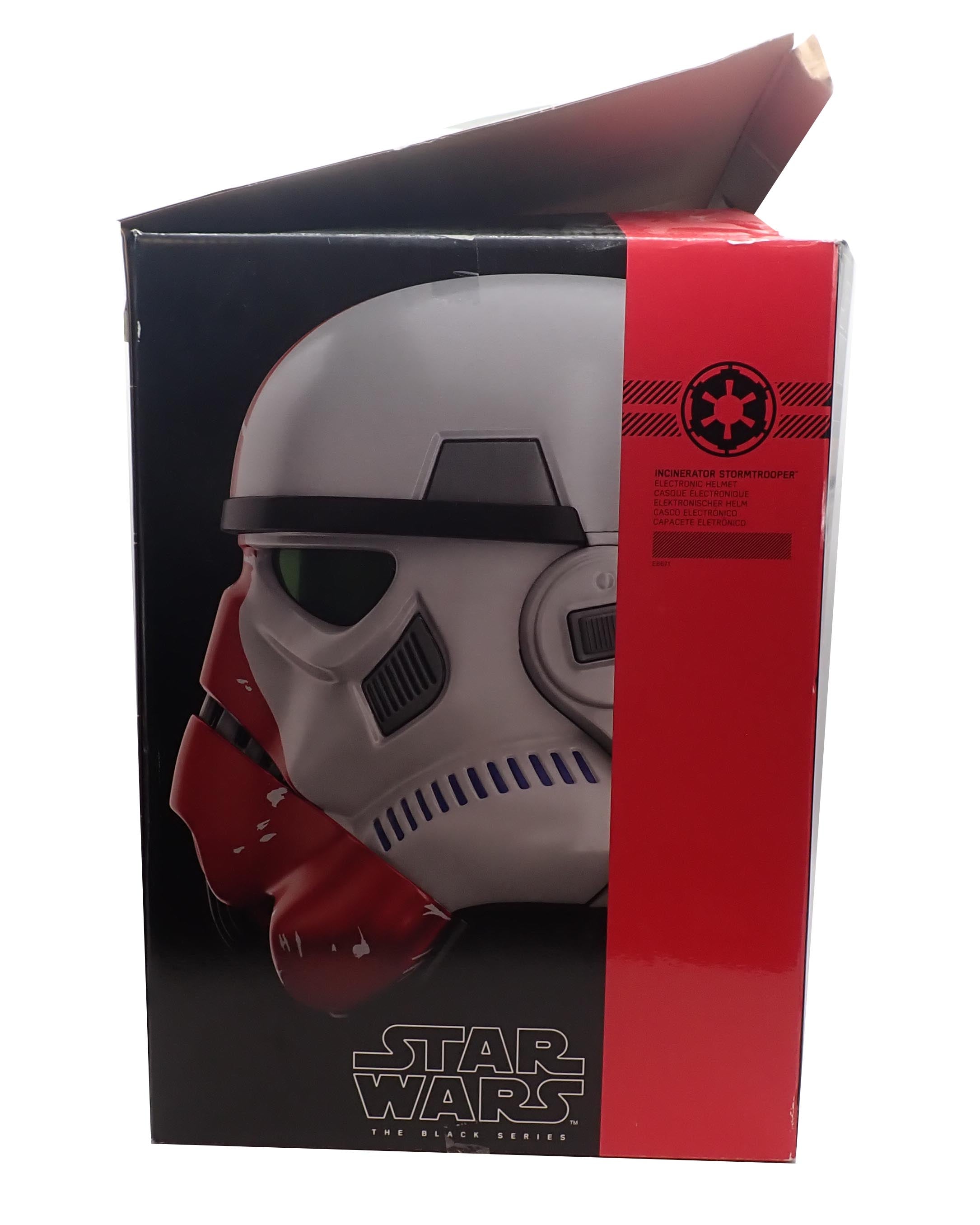 Incinerator Stormtrooper Electronic Helmet - Star Wars Series Black