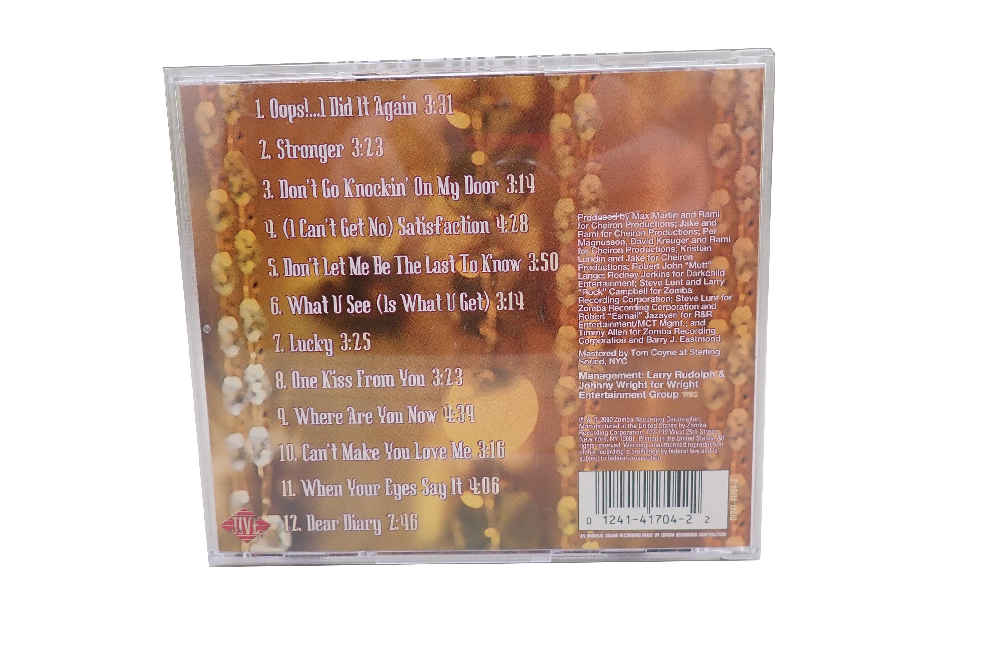 Britney Spears - oops!...I did it again - CD