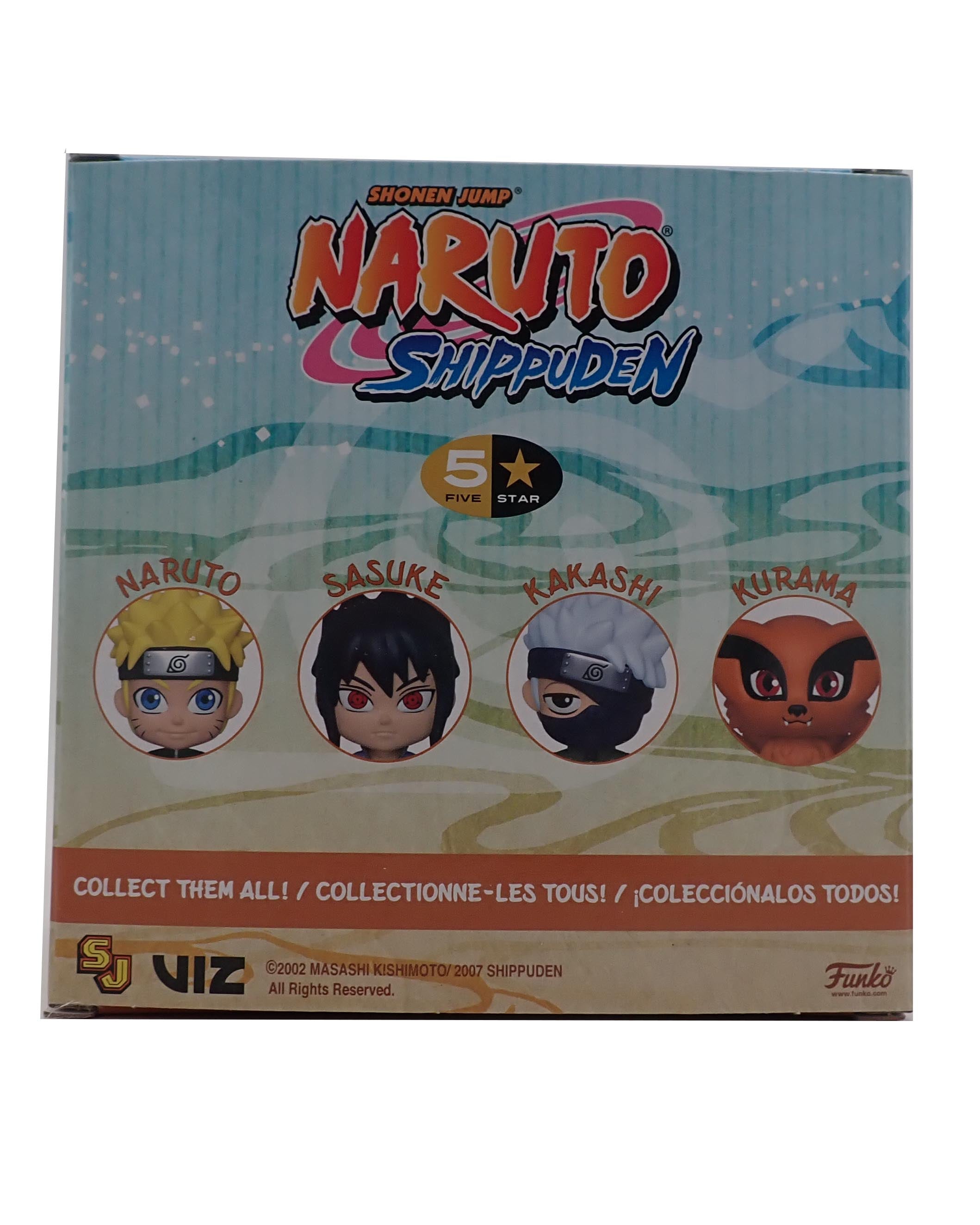 Funko 5 Star Vinyl Figure Set (Naruto, Sasuke, Kakashi, Kurama)