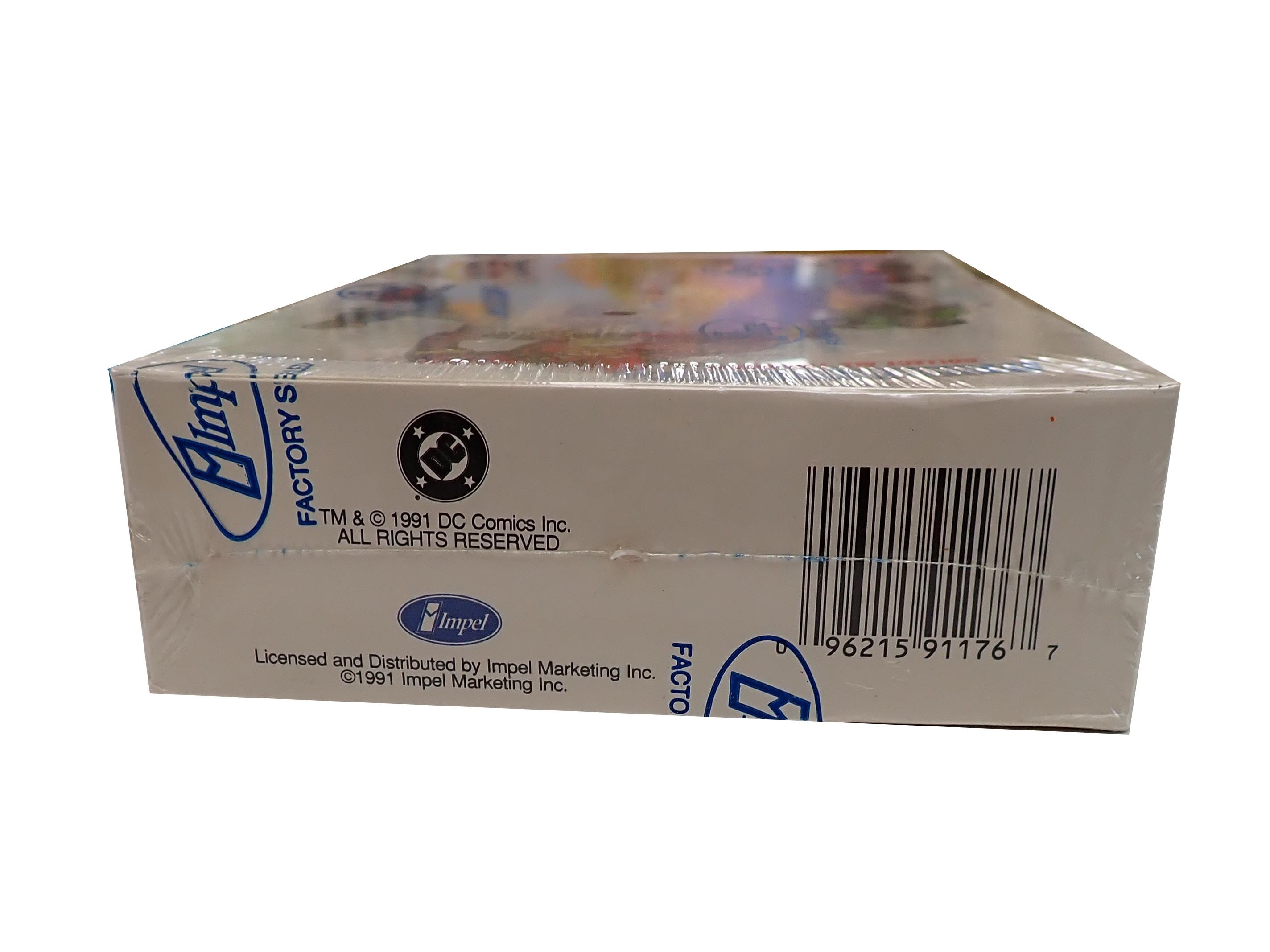 1991 Impel DC Cosmic Cards Inaugural Edition Trading Cards Box - Sealed Box of 36