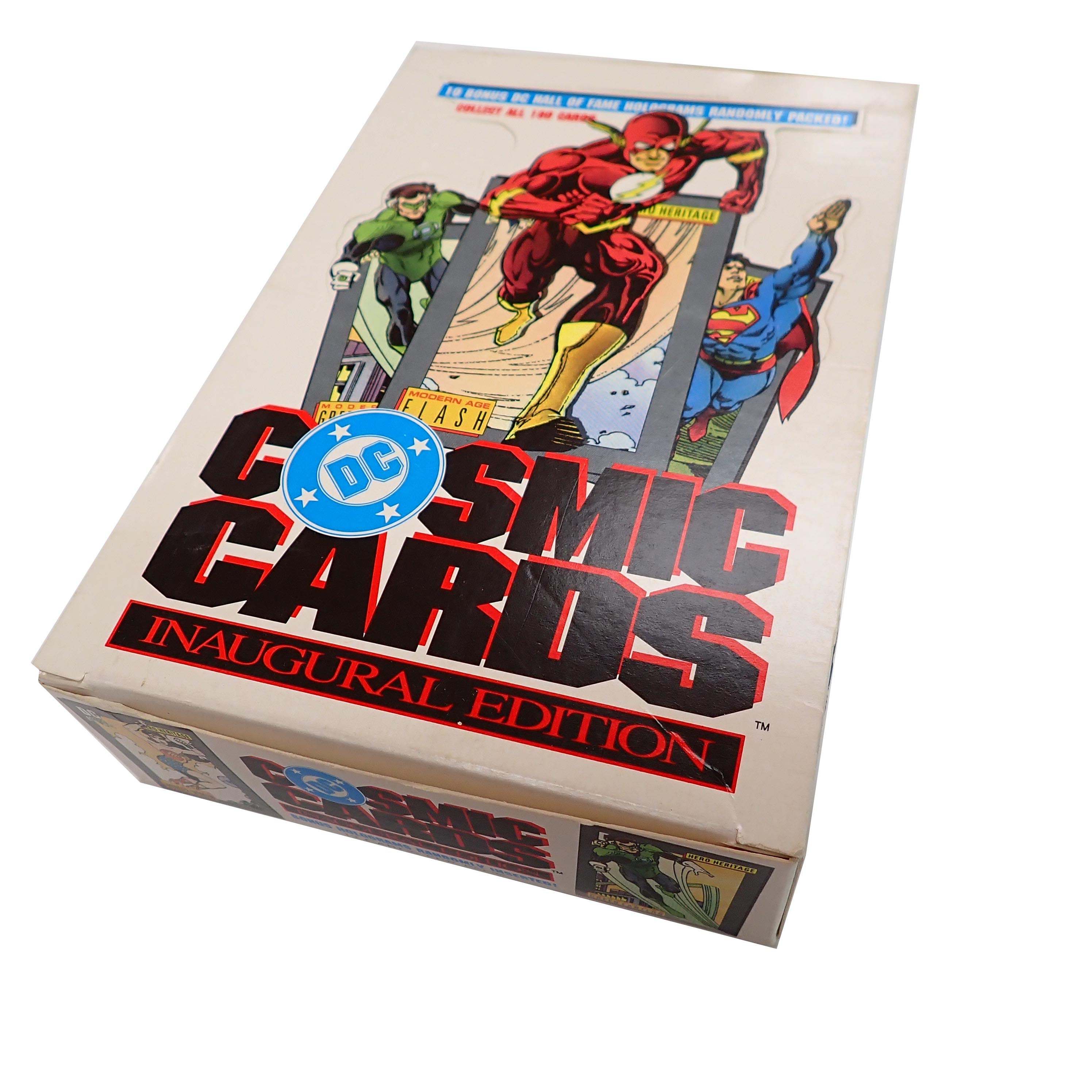 1991 Impel DC Cosmic Cards Inaugural Edition Trading Cards Box - Sealed Box of 36