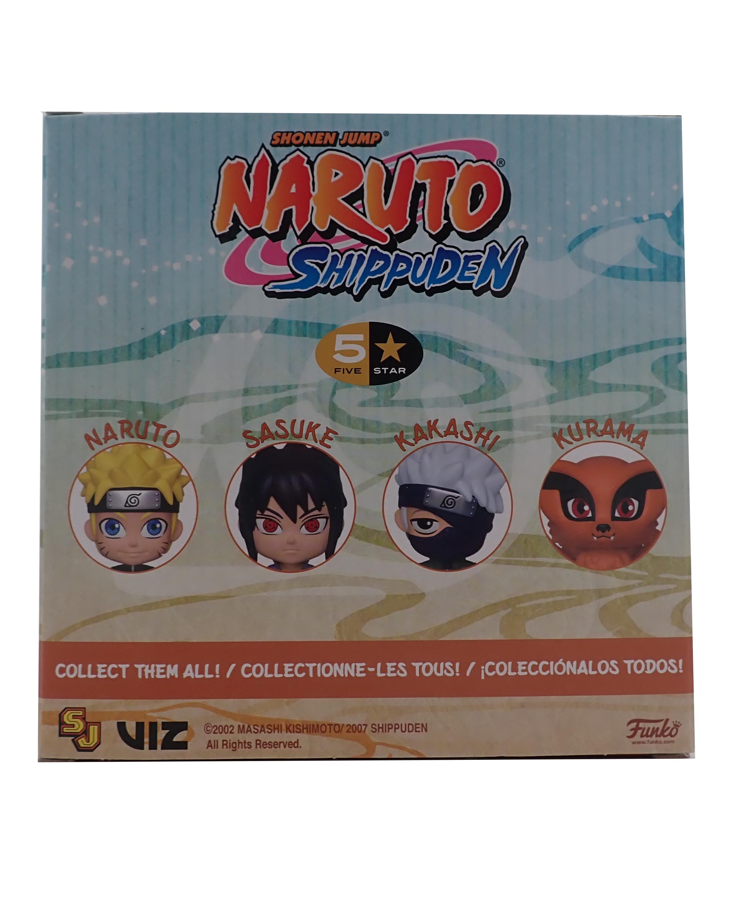Funko 5 Star Vinyl Figure Set (Naruto, Sasuke, Kakashi, Kurama)