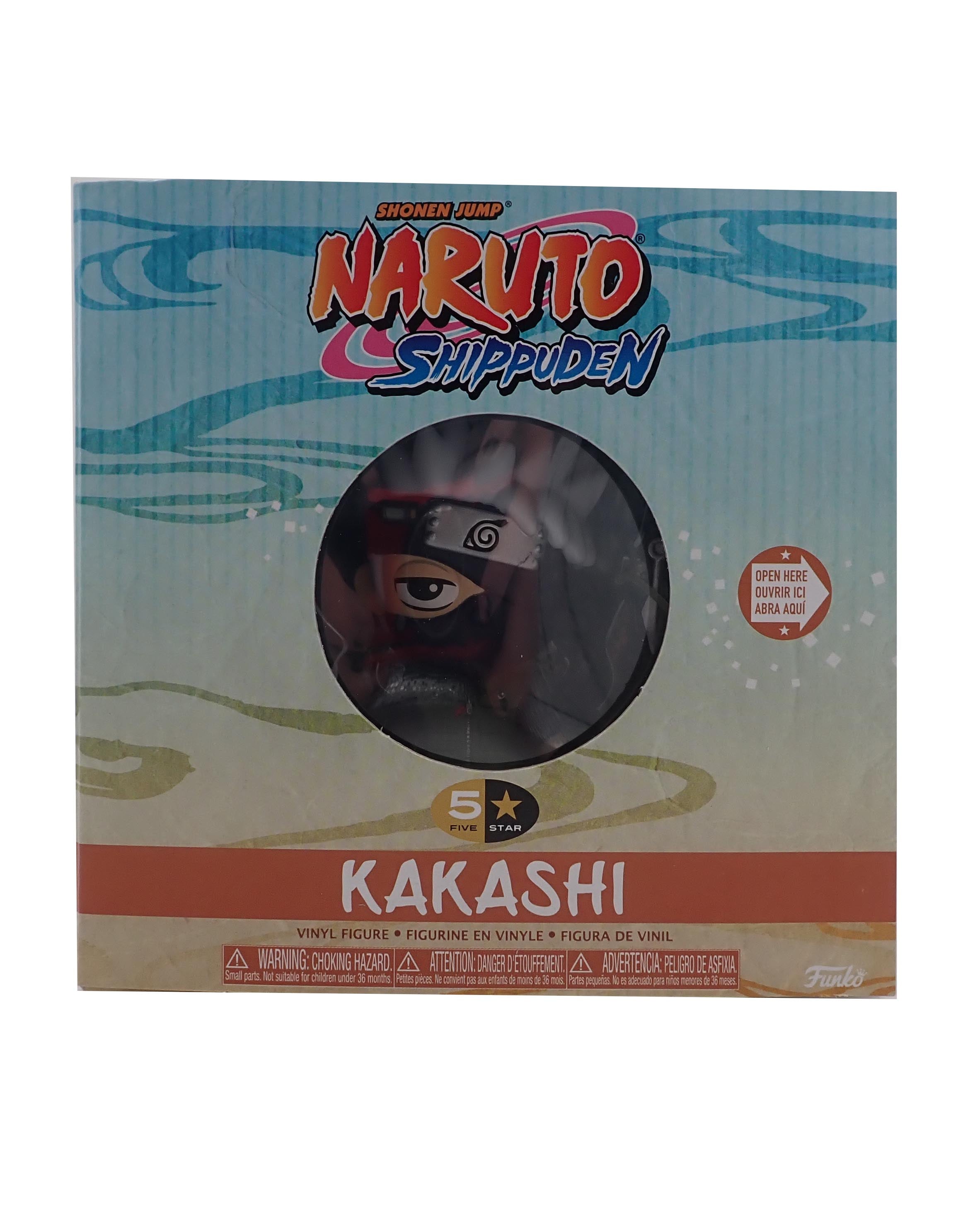 Funko 5 Star Vinyl Figure Set (Naruto, Sasuke, Kakashi, Kurama)